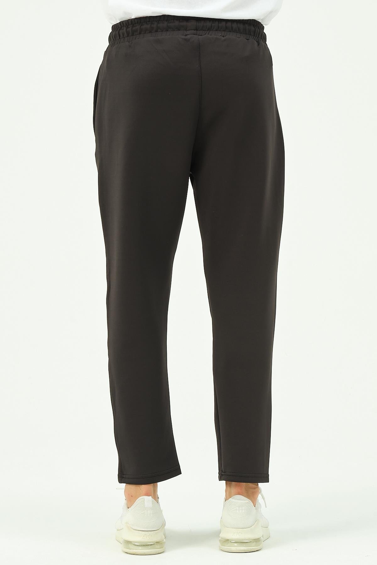 C&City Erkek Düz Paça Yandan Cepli Eşofman Altı 852 Siyah