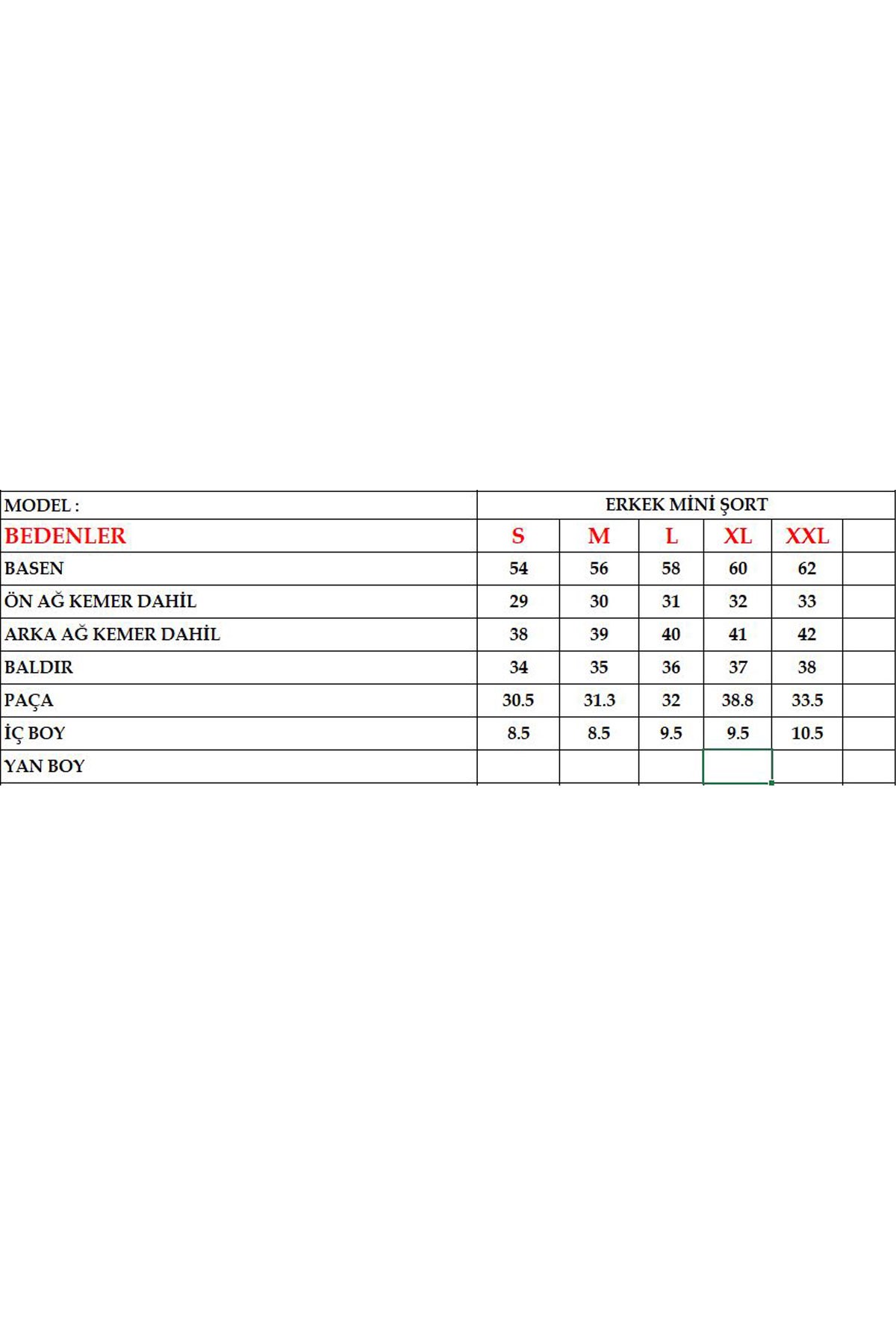 C&City Erkek Kısa Deniz Şort C12202 Siyah