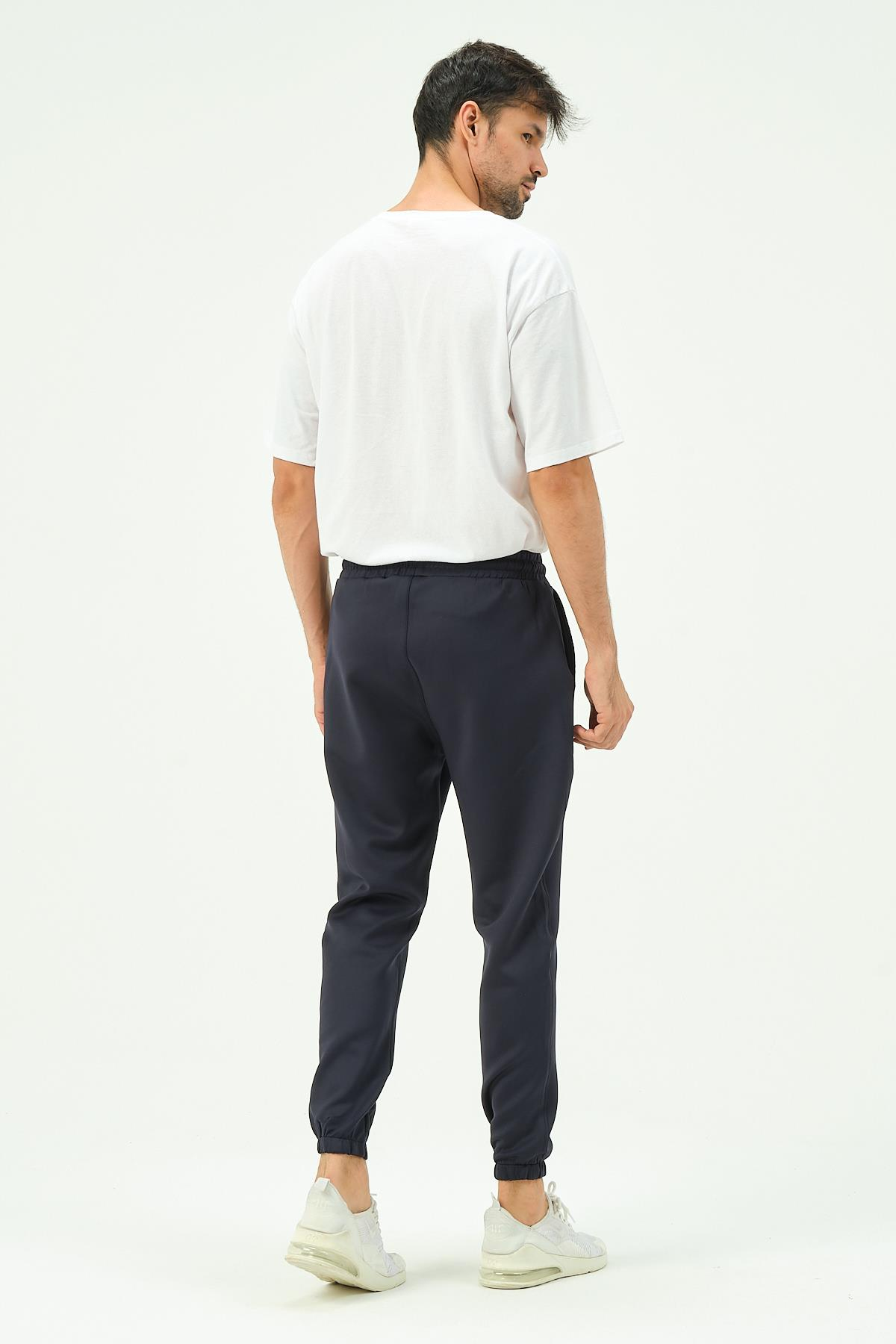 C&City Erkek Lastikli Paça Yandan Cepli Eşofman Altı 853 Lacivert