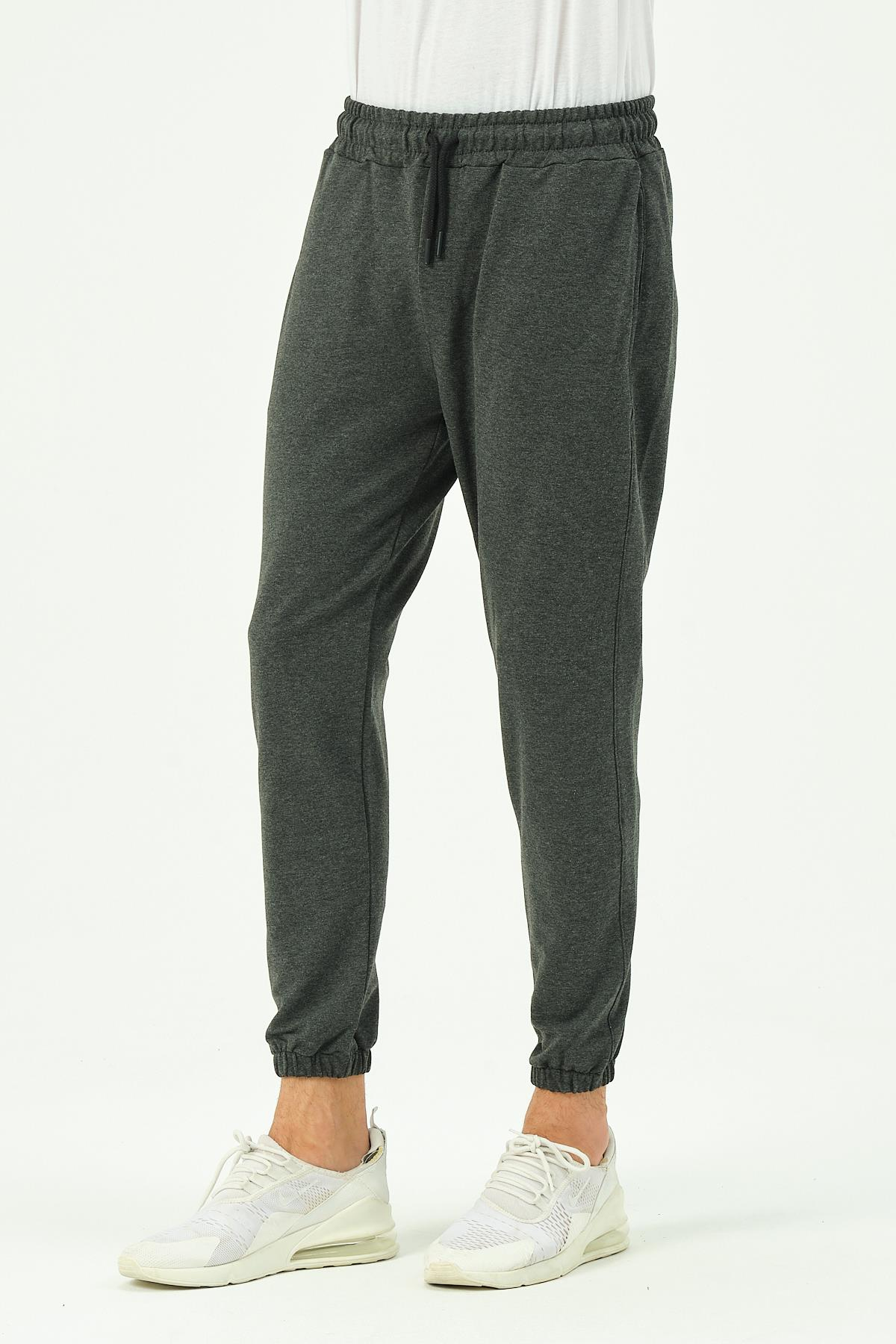 C&City Erkek Lastikli Paça Yandan Cepli Eşofman Altı 781 Antrasit