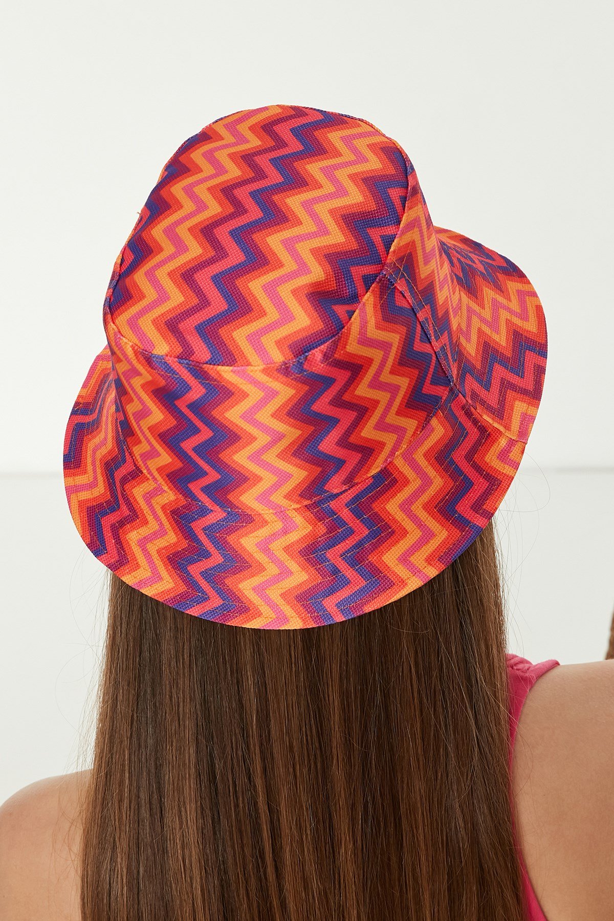 C&City Fötr Plaj Şapkası  Y8073 K-11