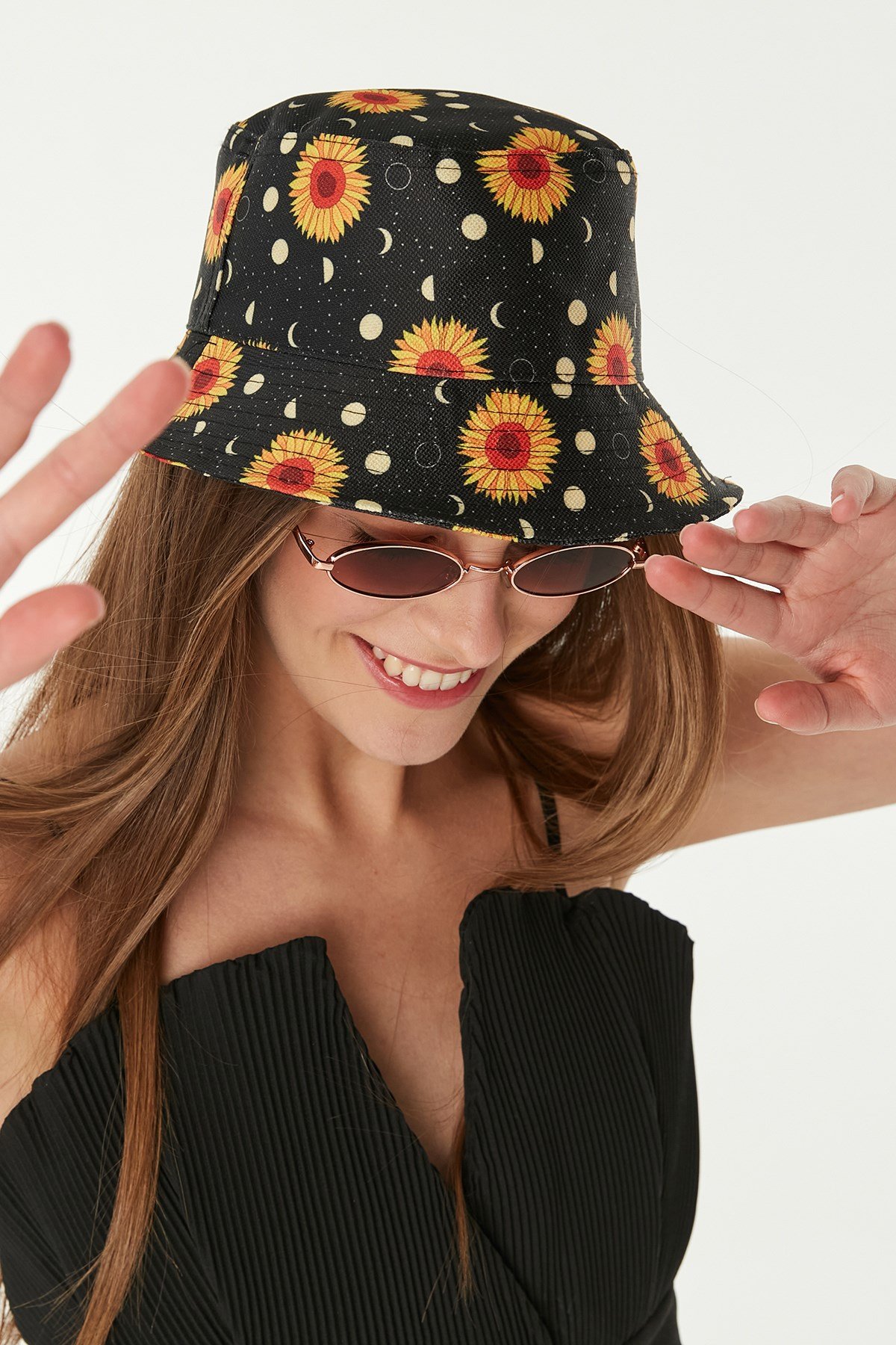 C&City Fötr Plaj Şapkası  Y8073 K-15