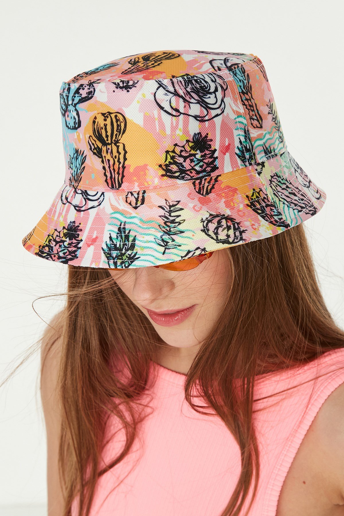 C&City Fötr Plaj Şapkası  Y8073 K-26