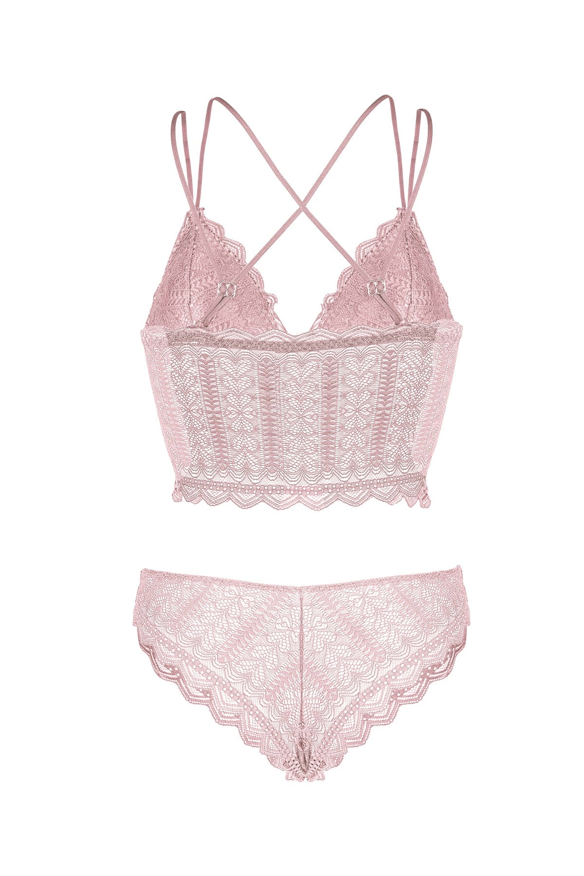 C&City Hafif Destekli Bralet Takım C14005 Pudra