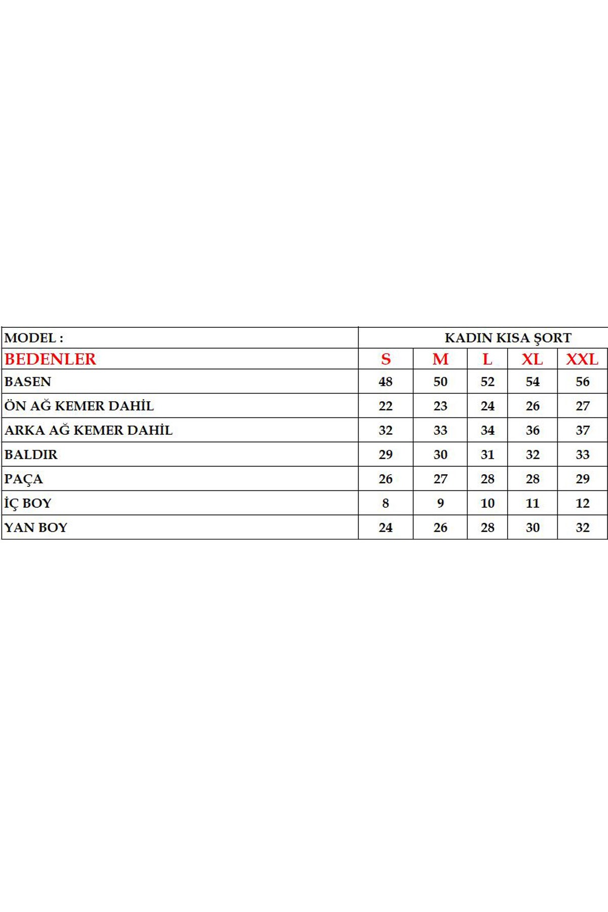 C&City Kadın Likralı Deniz Şort C1813 Yeşil