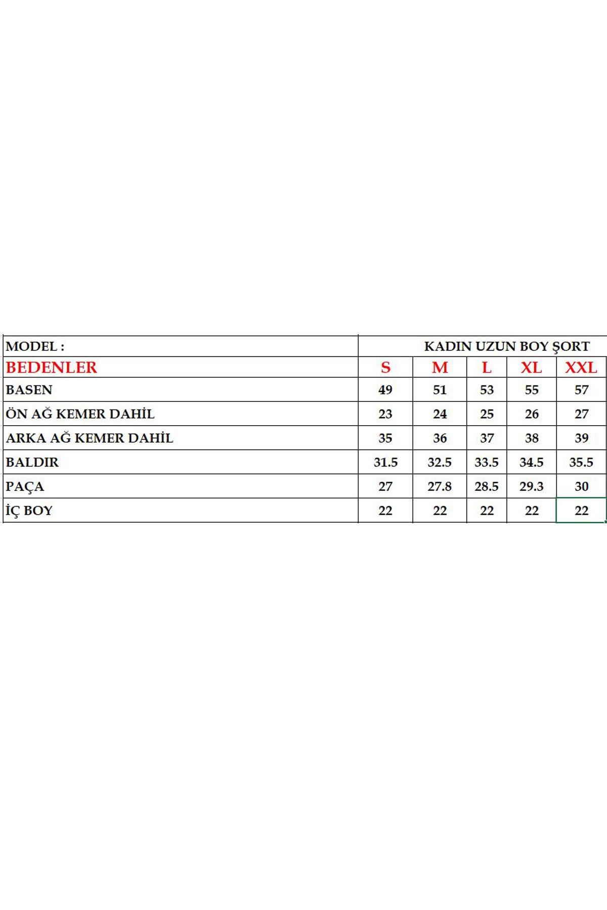 C&City Kadın Likralı Deniz Şort C1860 Mint
