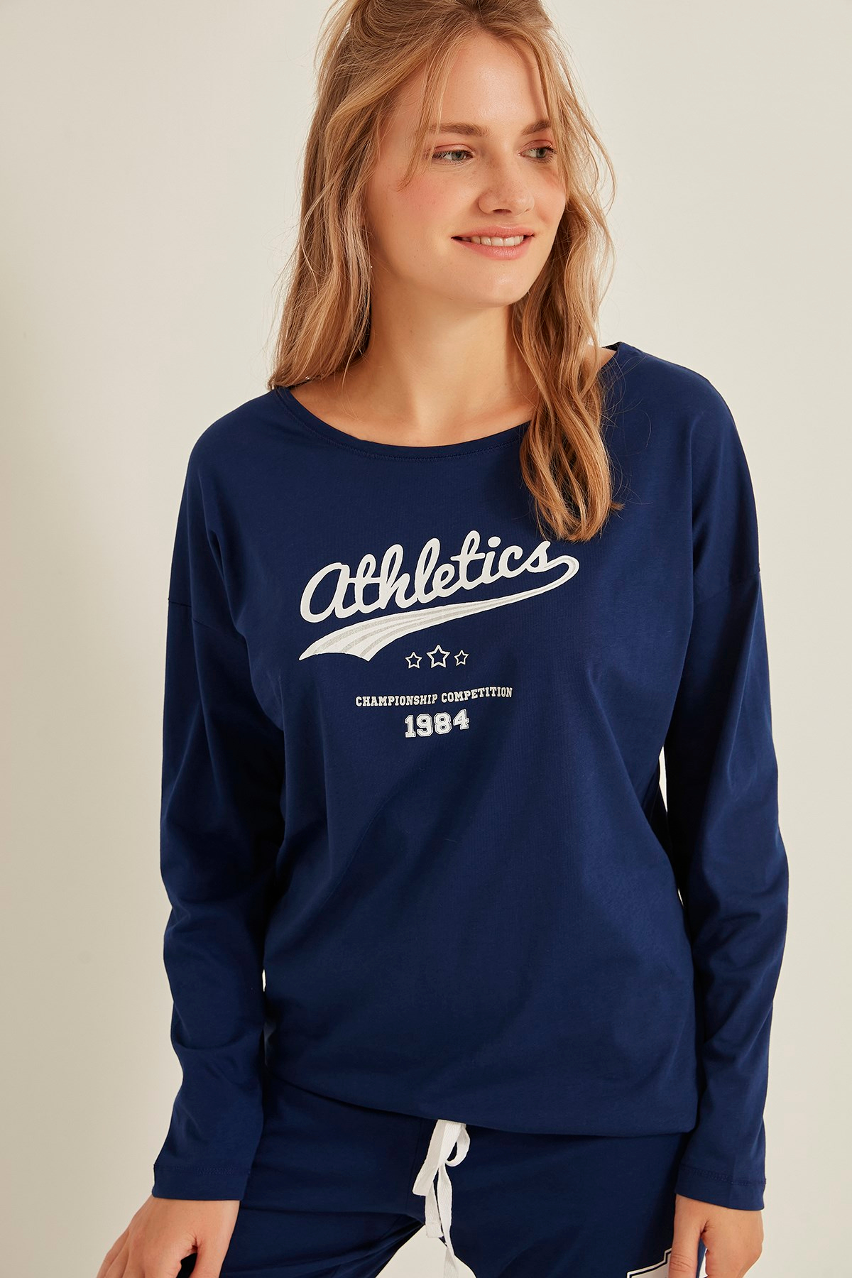 C&City Kadın Pijama Takım 0030220000 İndigo