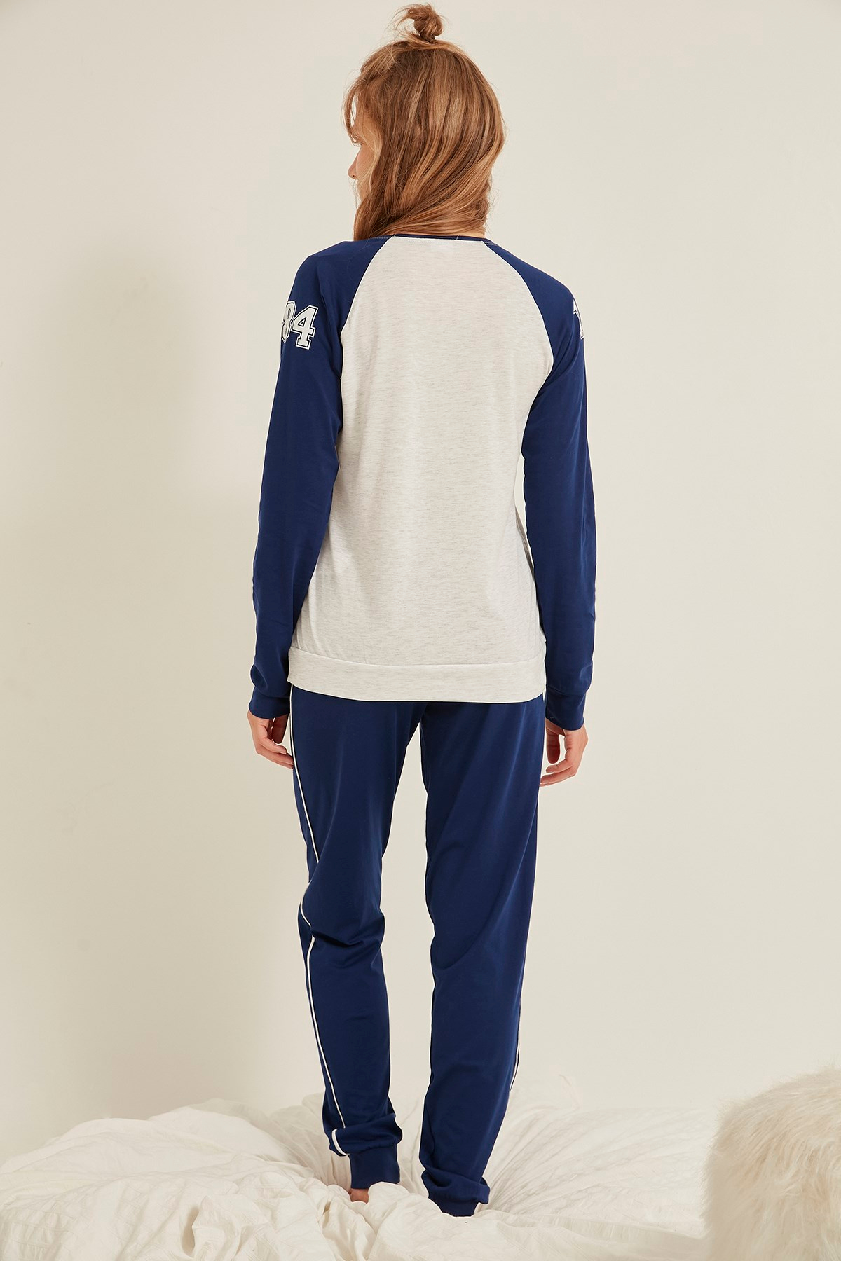 C&City Kadın Pijama Takım 0030230000 İndigo