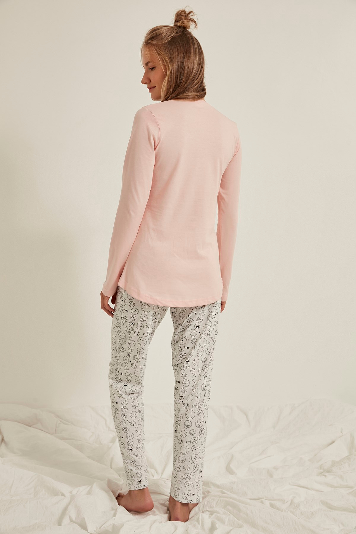 C&City Kadın Pijama Takım 0040741690 Toz Pembe