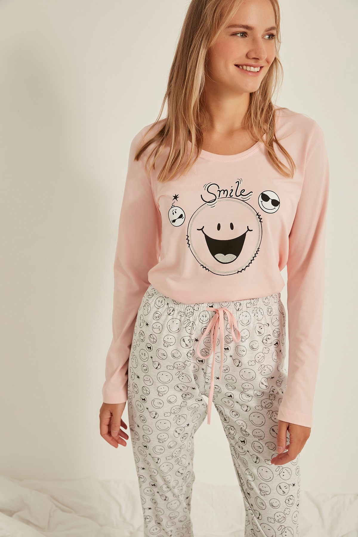 C&City Kadın Pijama Takım 0040741690 Toz Pembe