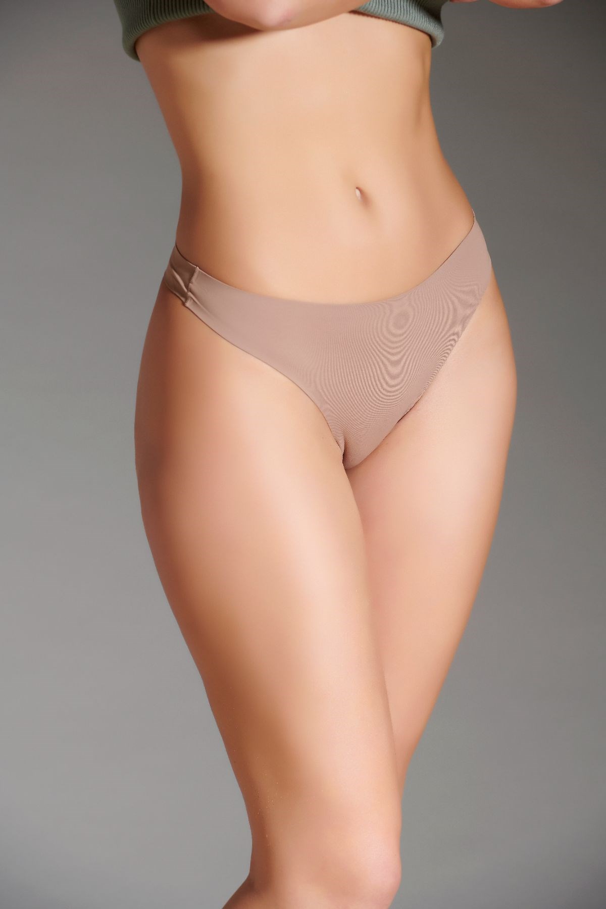 C&City Kadın String C11002 Vizon