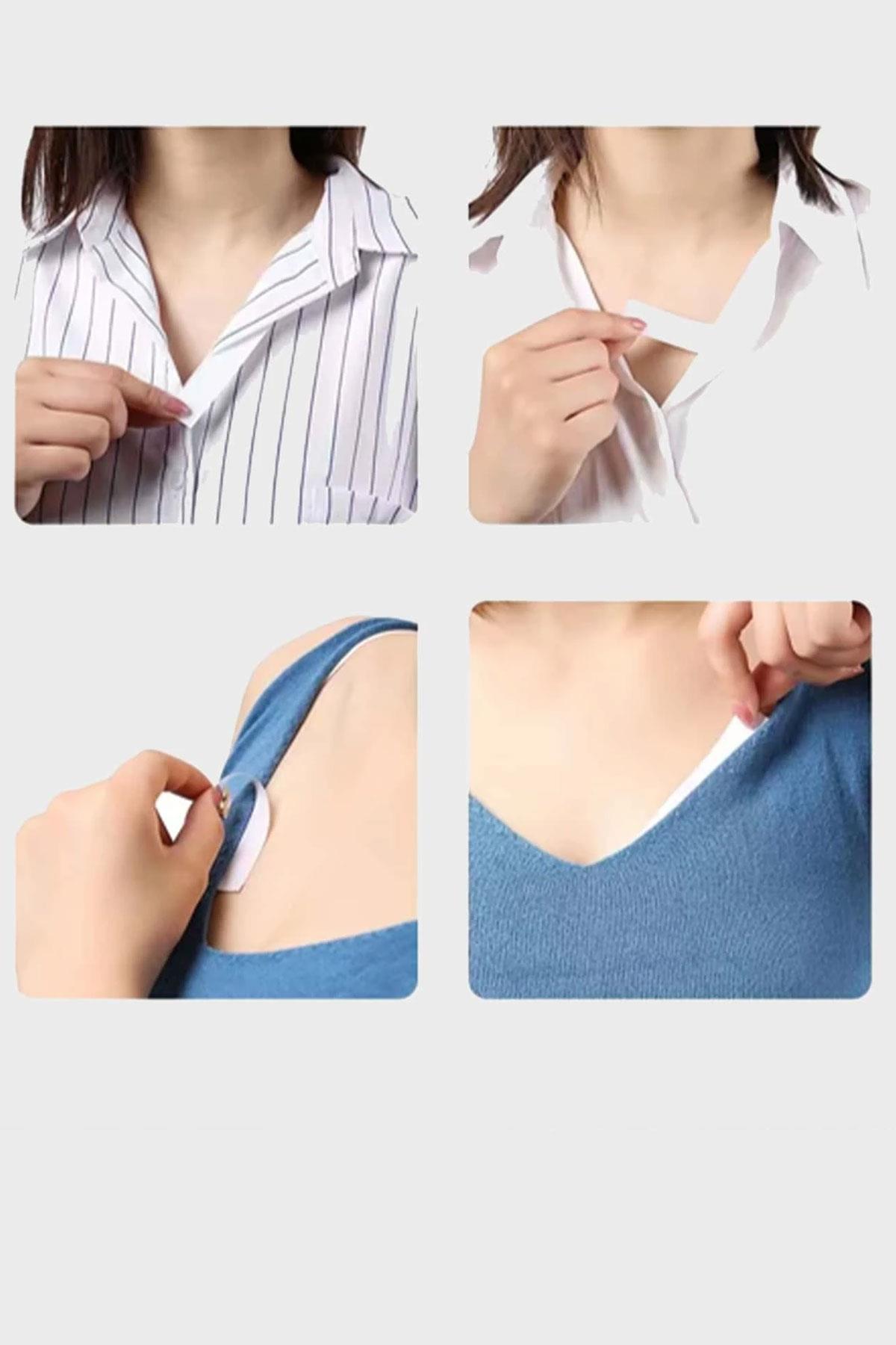 C&City Kıyafet Sabitleyici Çift Taraflı Şeffaf Bant Şeffaf