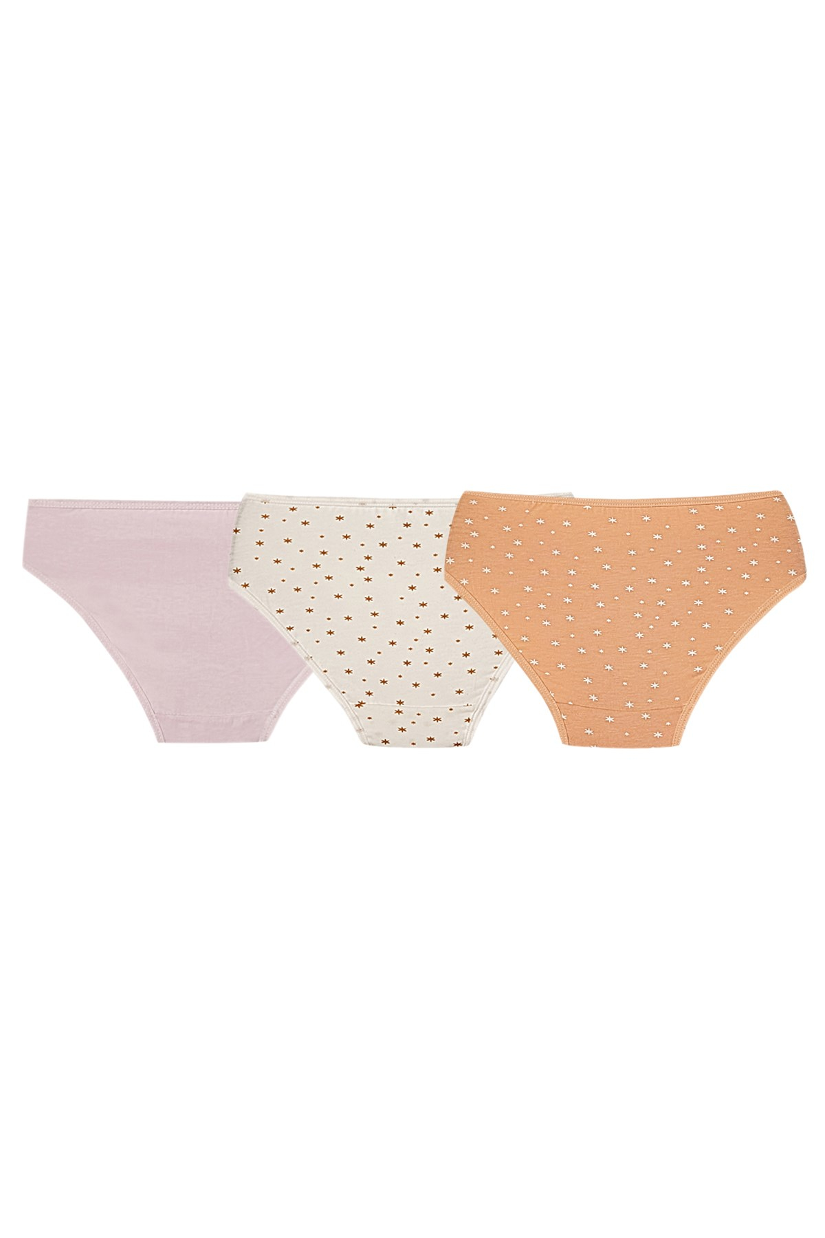 C&City Kız Çocuk 3'lü Baskılı Slip Külot 1020 K-101