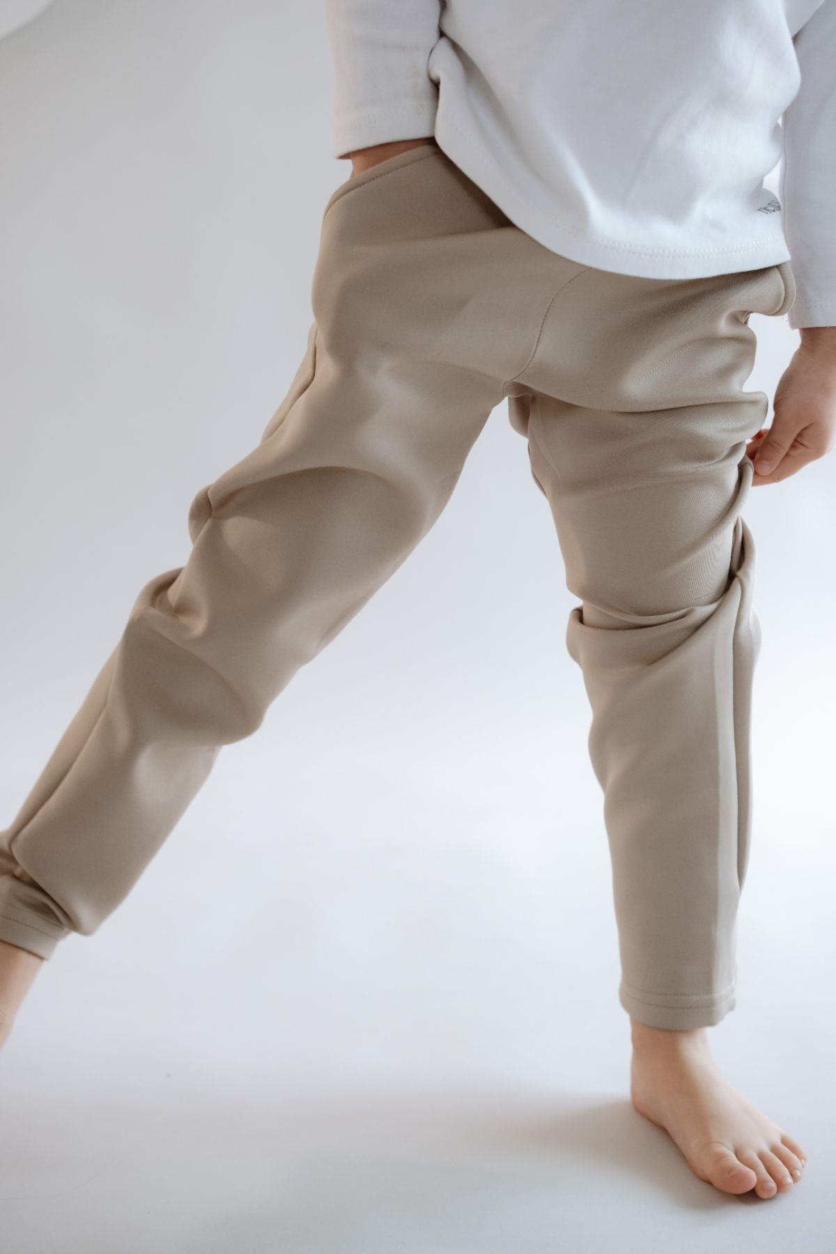 C&City Kız Çocuk Düz Paça Eşofman Altı 870 Taş