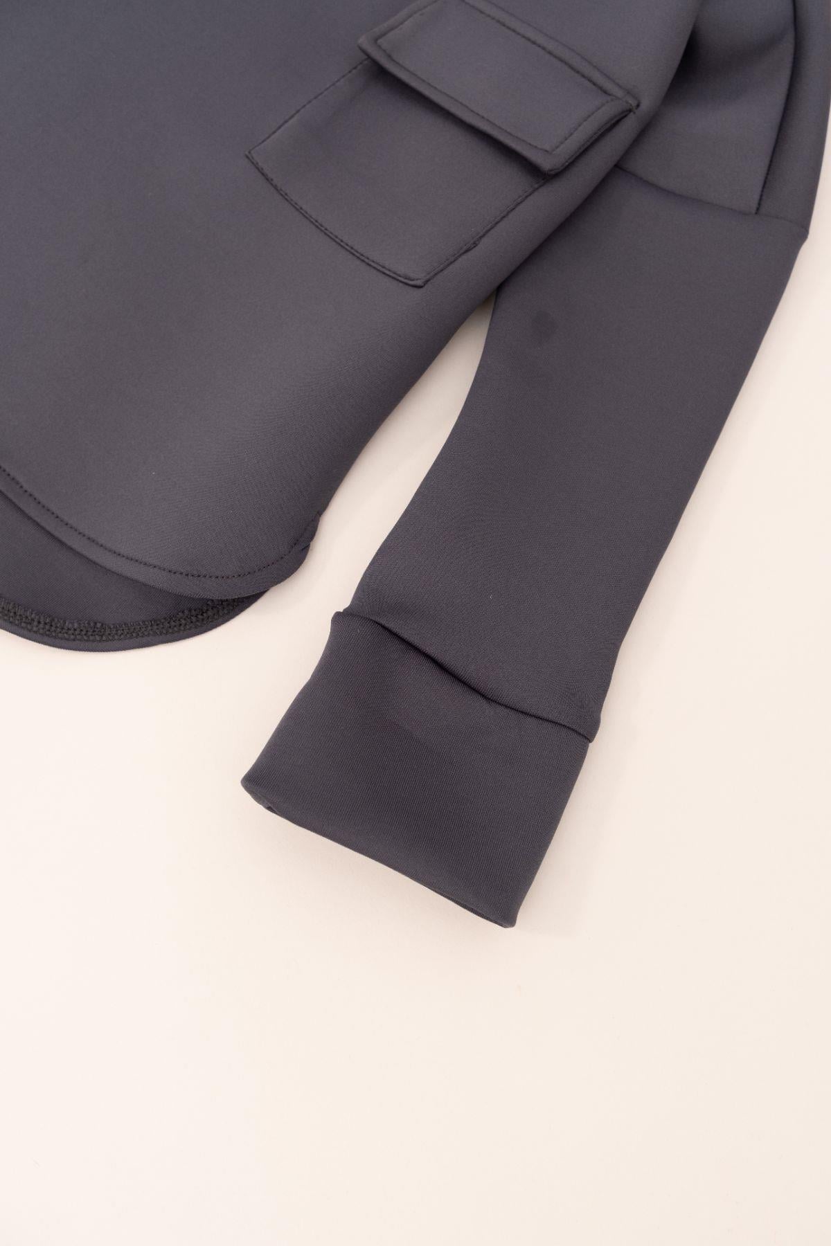 C&City Kız Çocuk Eşofman Takım 9170 Füme