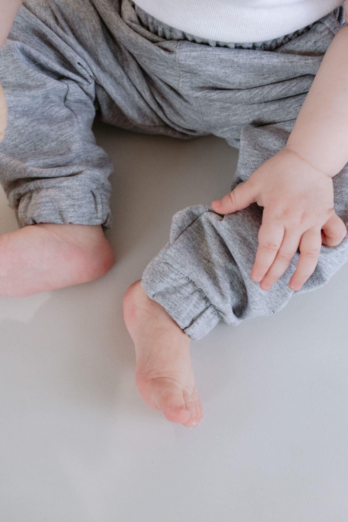 C&City Kız Çocuk Lastikli Paça Eşofman Altı 760 Gri