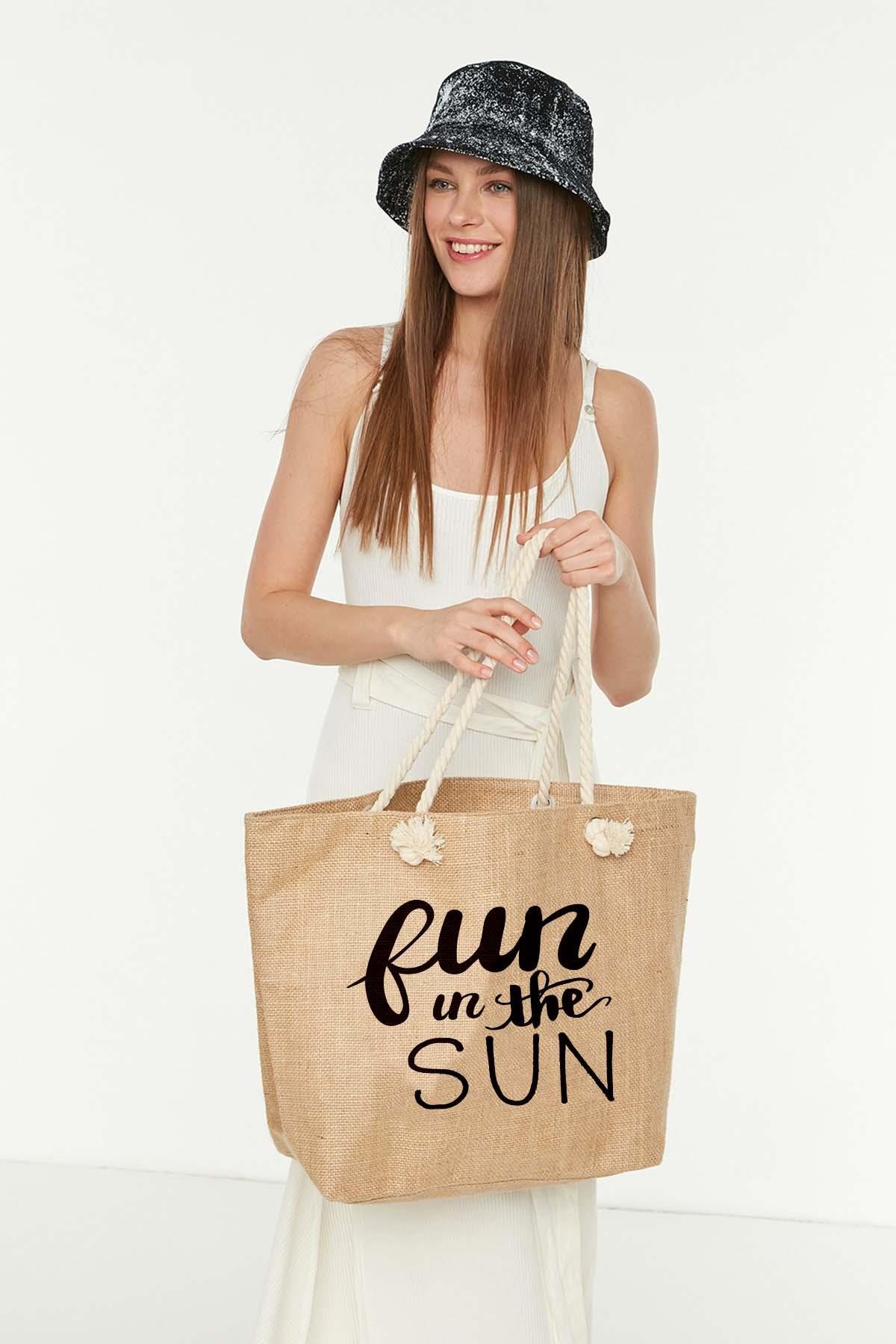 C&City Plaj Çantası Y8670-17 K-10