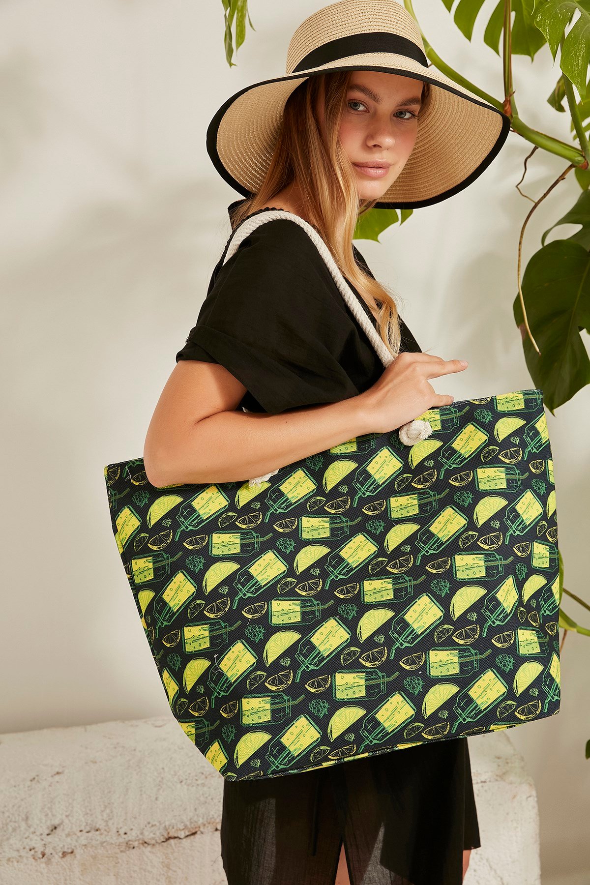 C&City SYT Plaj Çantası Y2670-24 Çoklu Renk