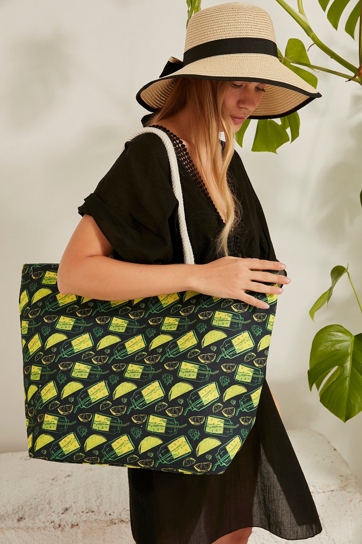 C&City SYT Plaj Çantası Y2670-24 Çoklu Renk