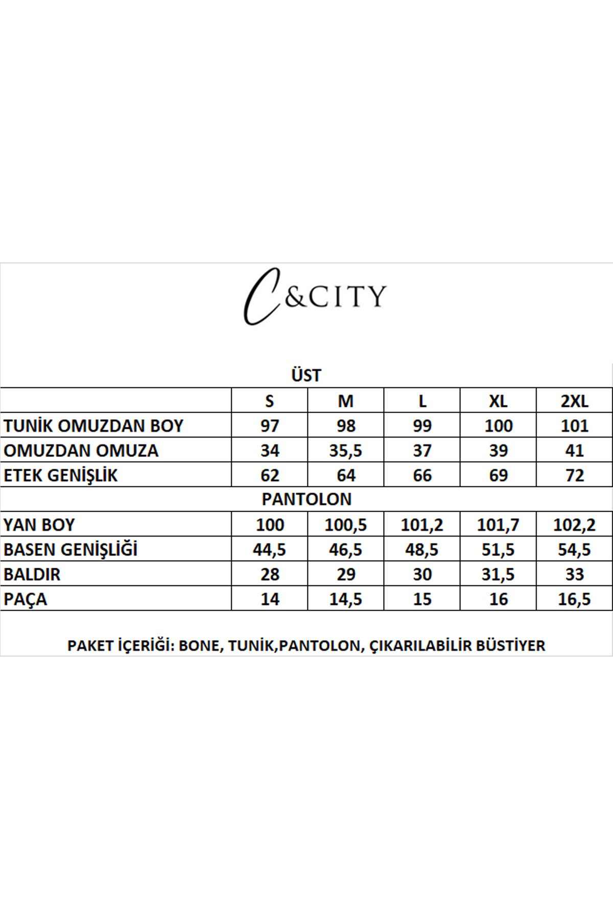 C&City Tam Kapalı Tesettür Mayo C13000 Siyah