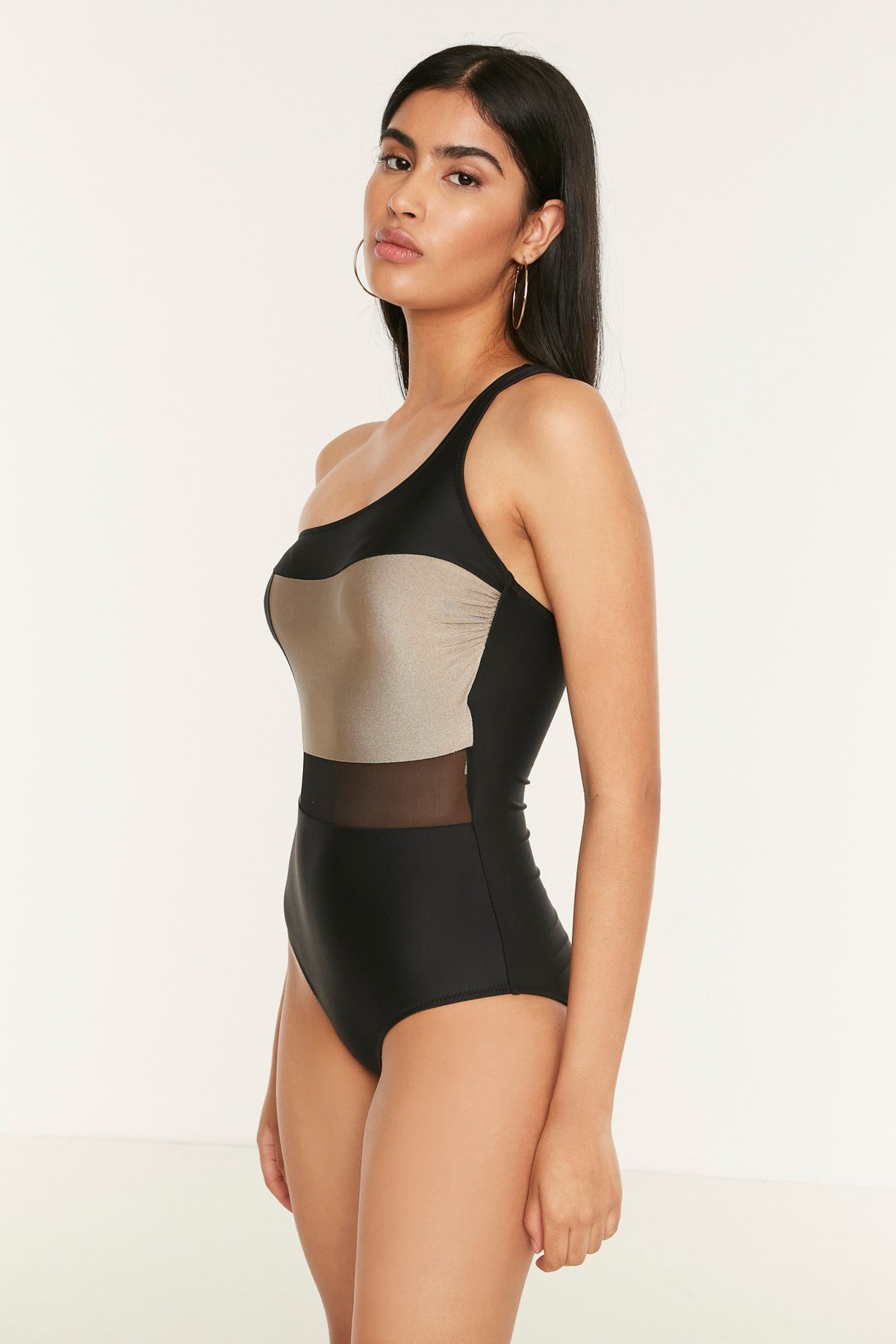 C&City Tek Omuz Tül Mayo 7534 Bej