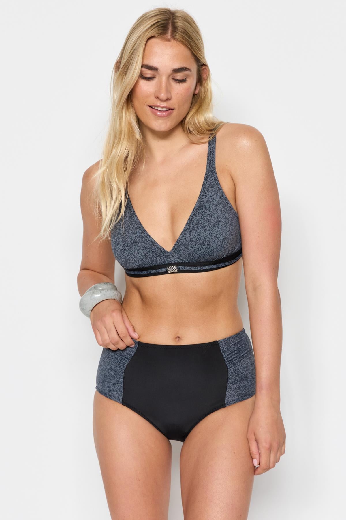 C&City Toparlayıcı Bikini Takım 3207 Çiçekli