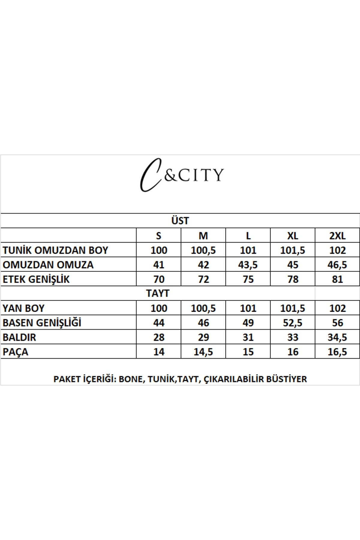 C&City Uzun Tam Kapalı Tesettür Mayo C13061 Siyah