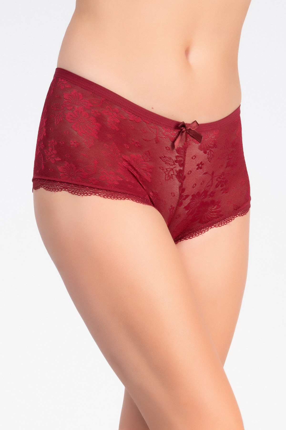 Cindy C105245 Kadın Boxer Şort (36/38) Bordo