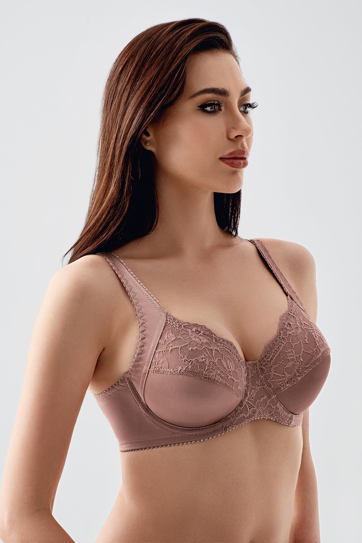 C&City Minimizer Bra with Lace Detail C12305