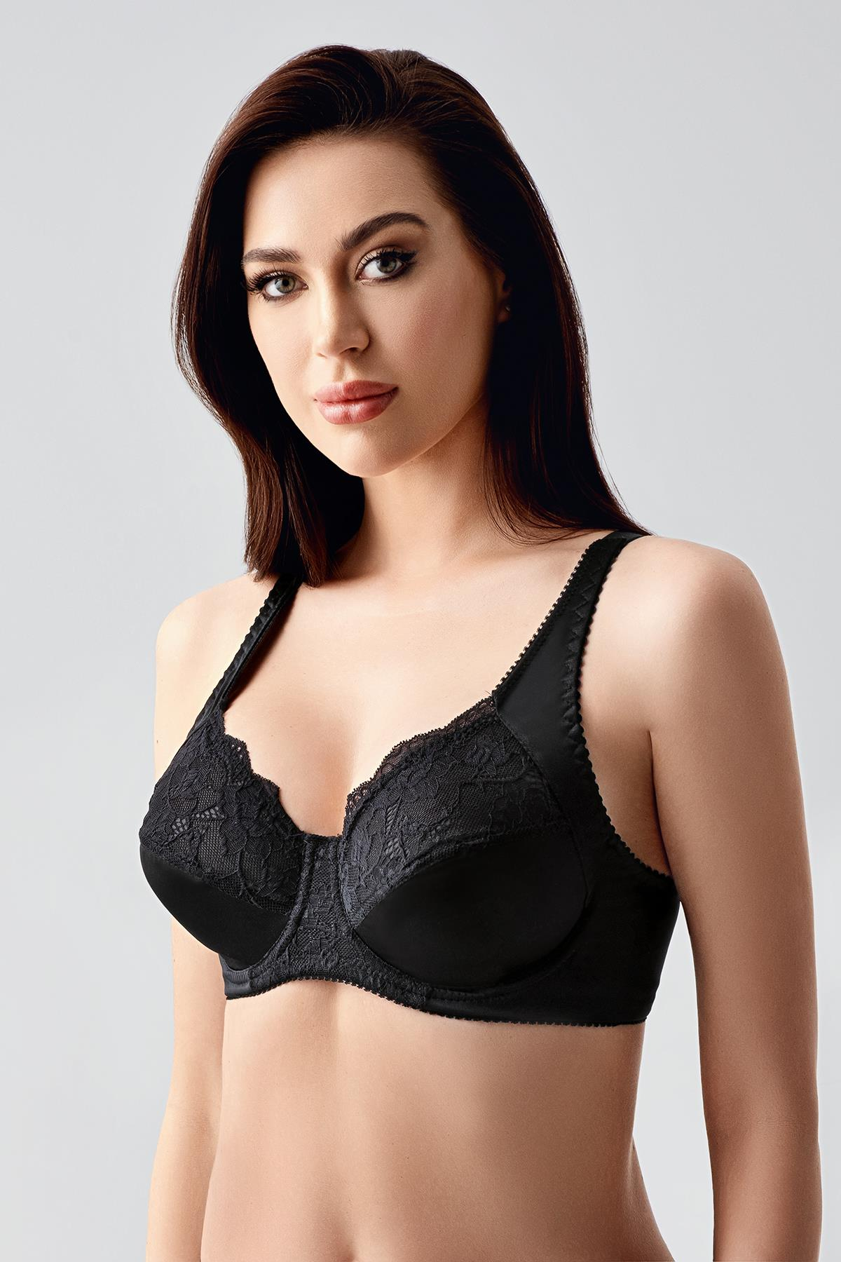 C&City Minimizer Bra with Lace Detail C12305