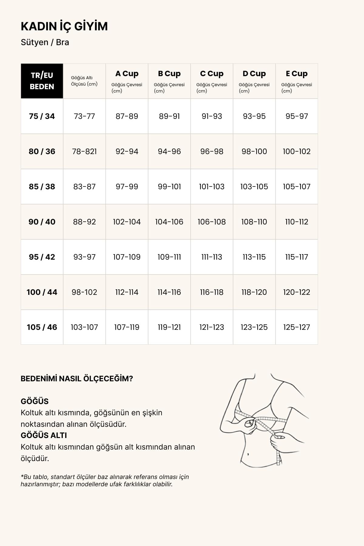Dekolte Double Push-Up Straplez Sütyen C17040 Kahverengi