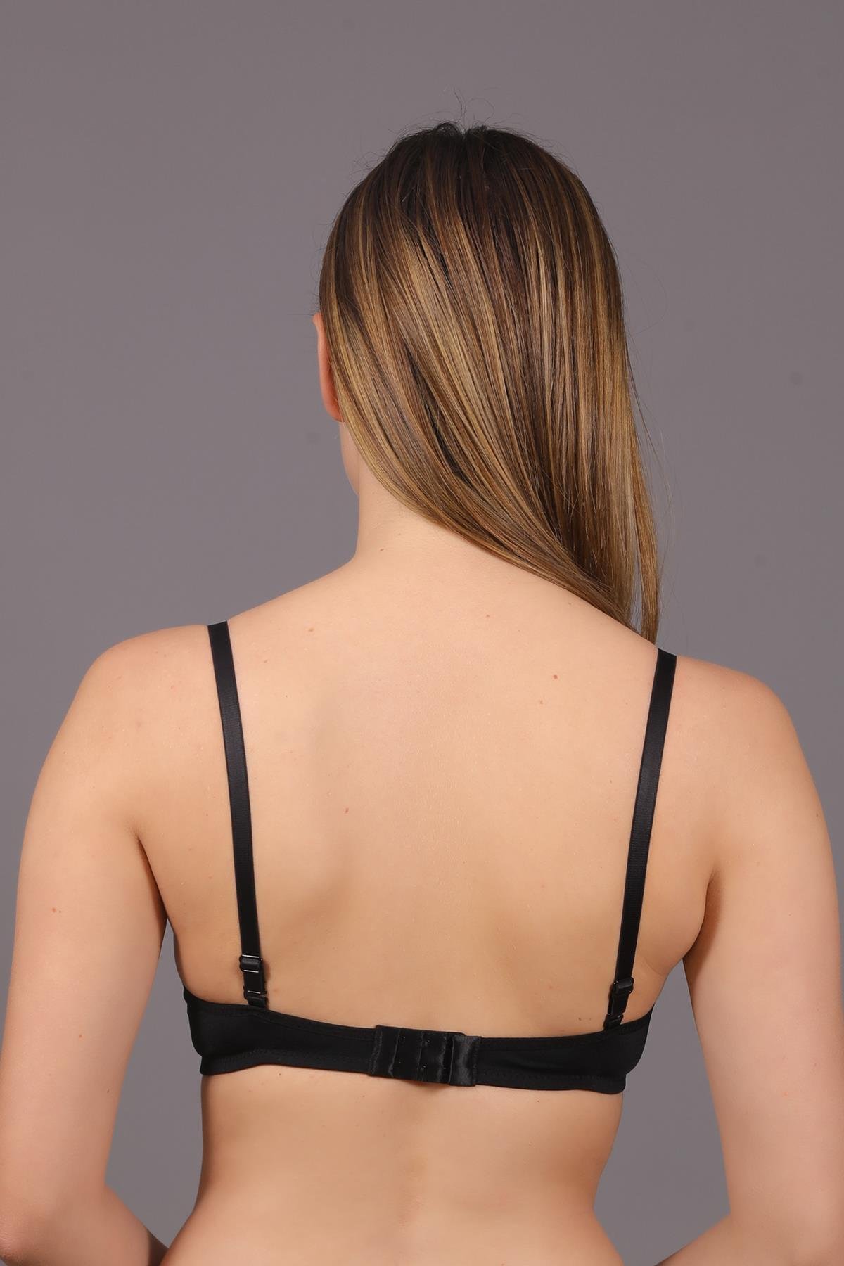 C&City Destekli Sütyen 1725 Siyah