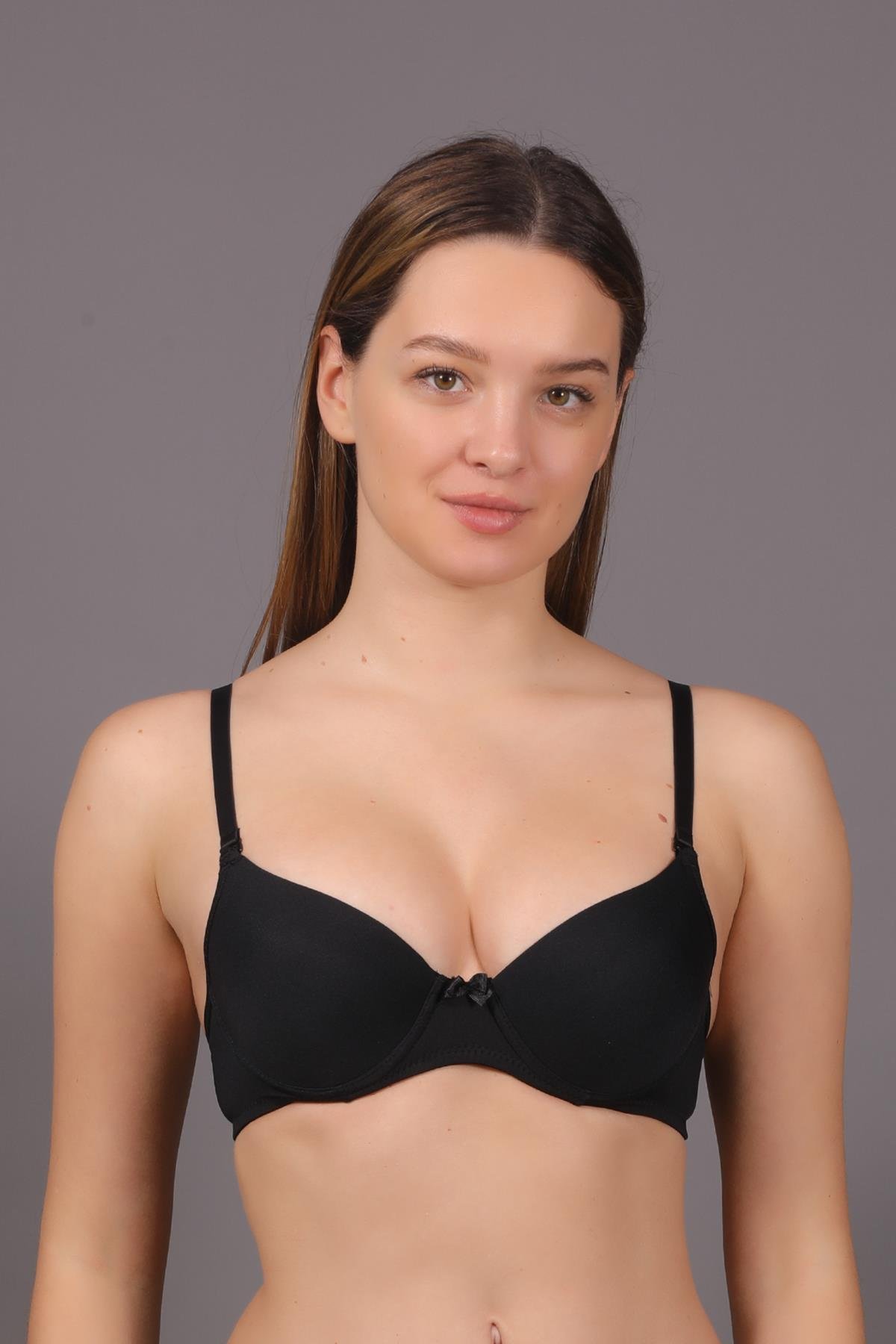 C&City Destekli Sütyen 1725 Siyah