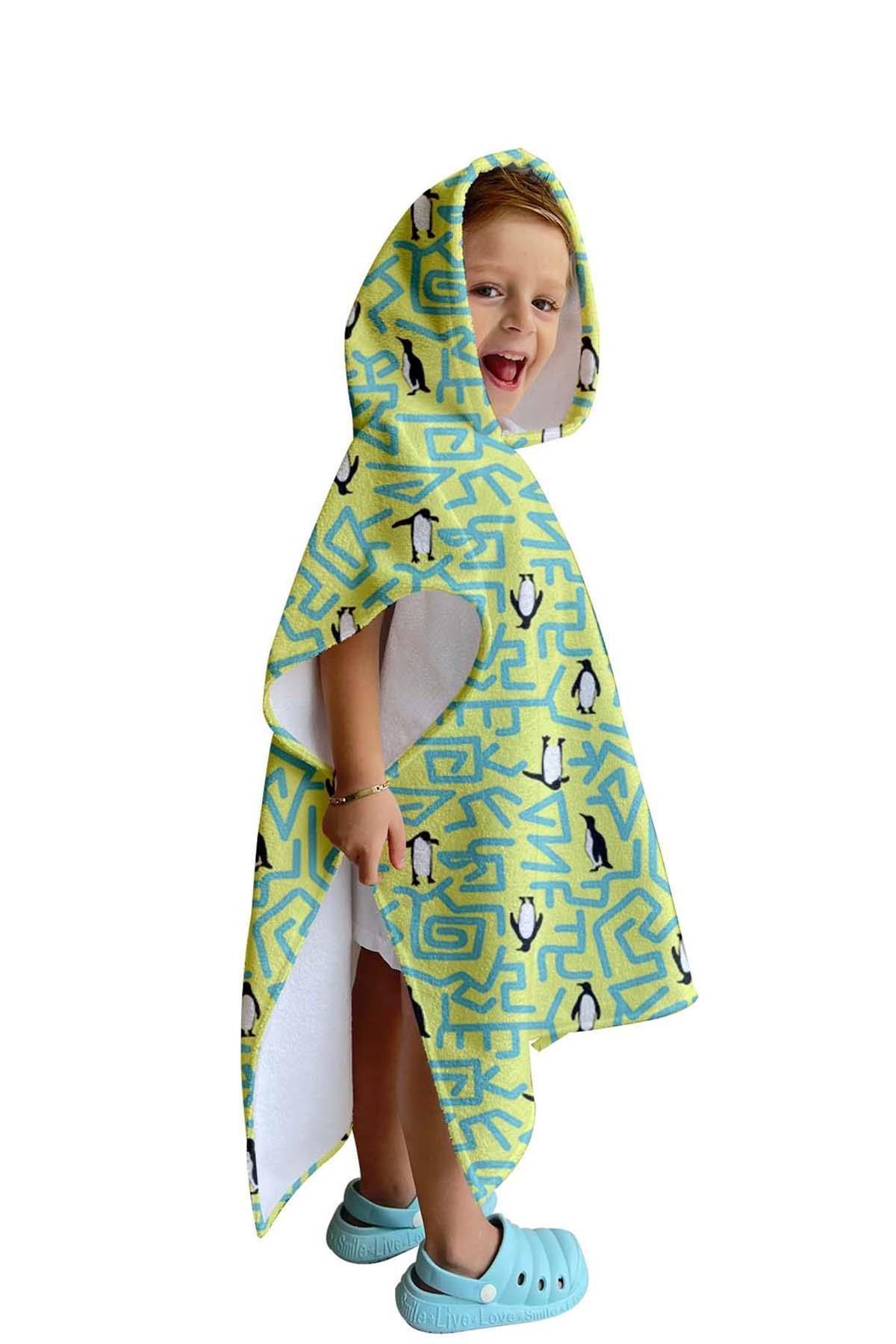 C&City Kids Beach Towel Poncho C1701