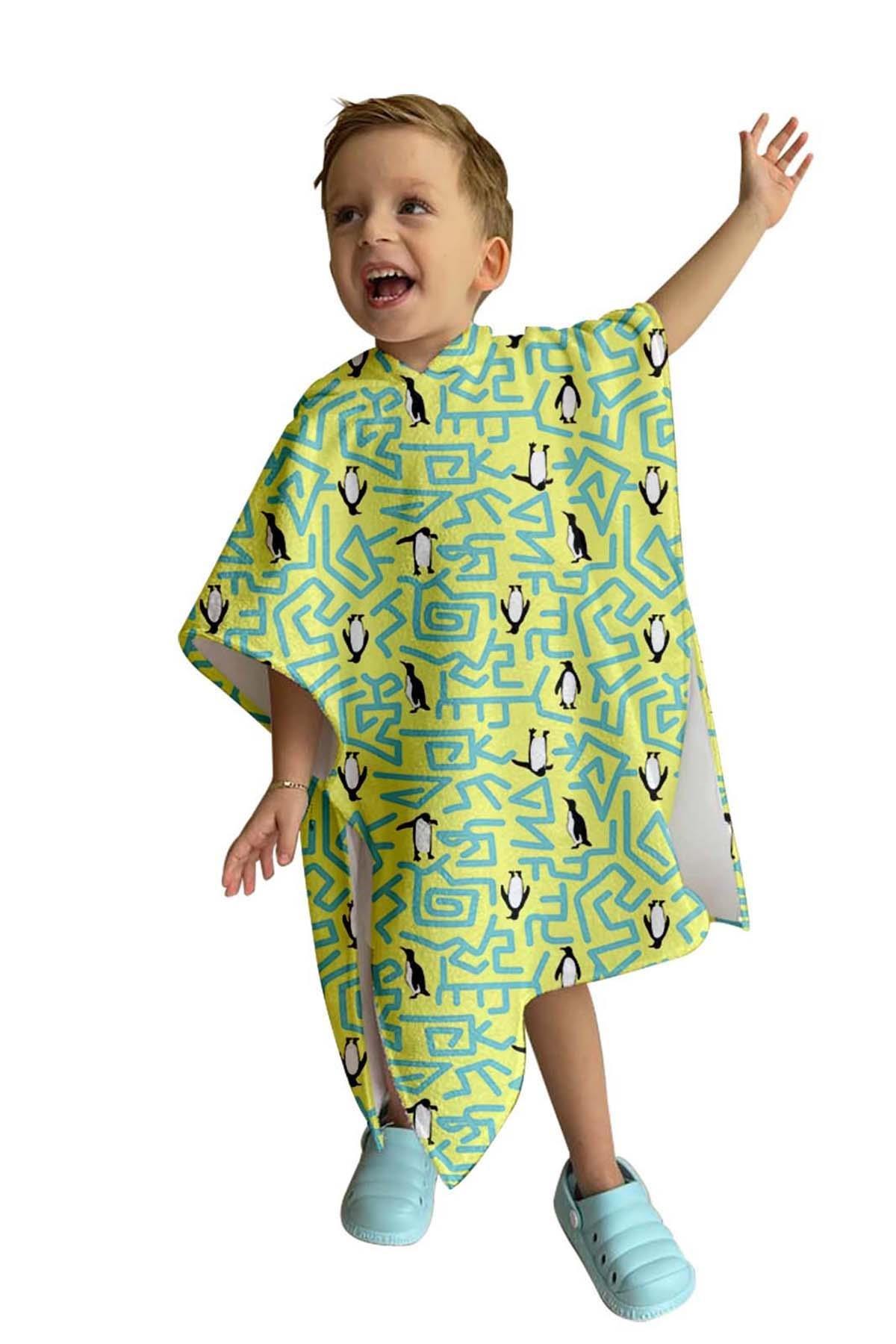 C&City Kids Beach Towel Poncho C1701