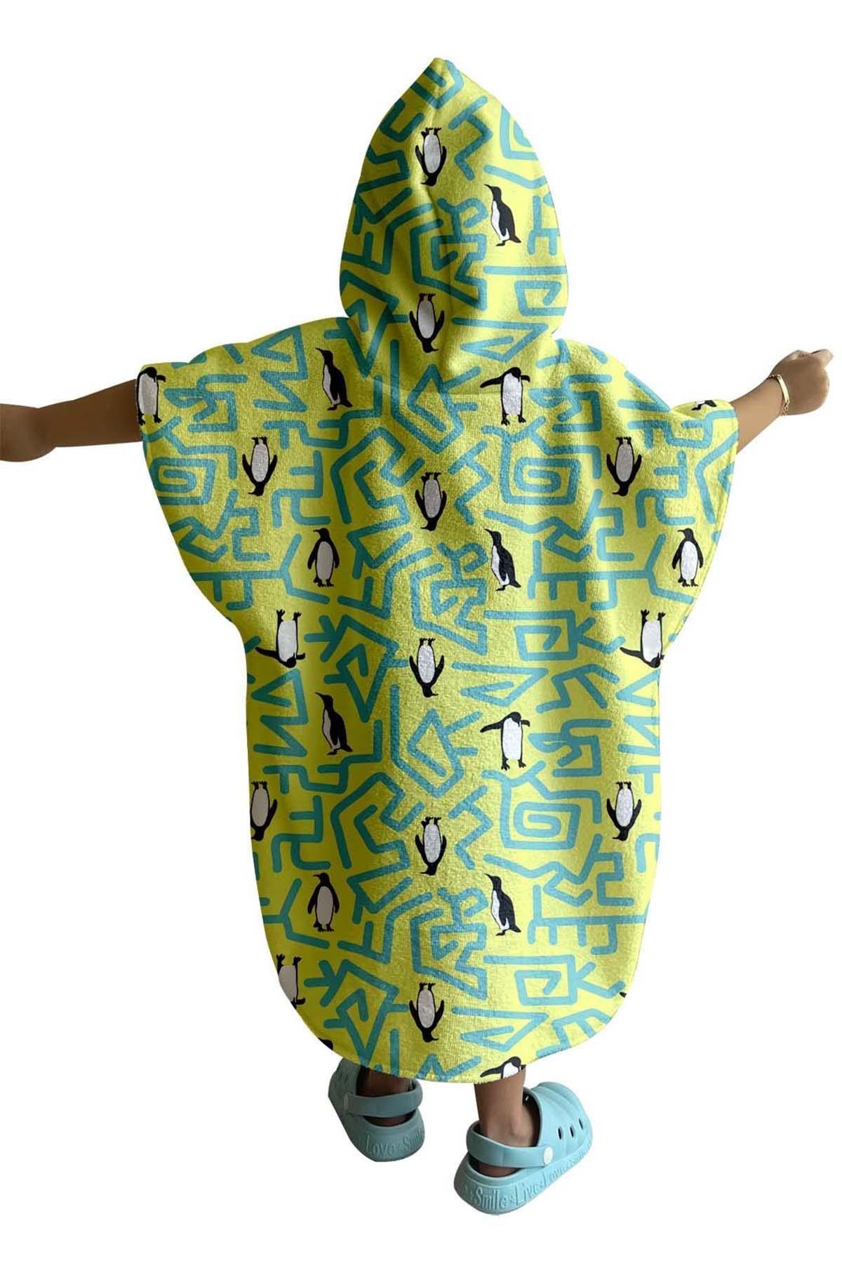 C&City Kids Beach Towel Poncho C1701