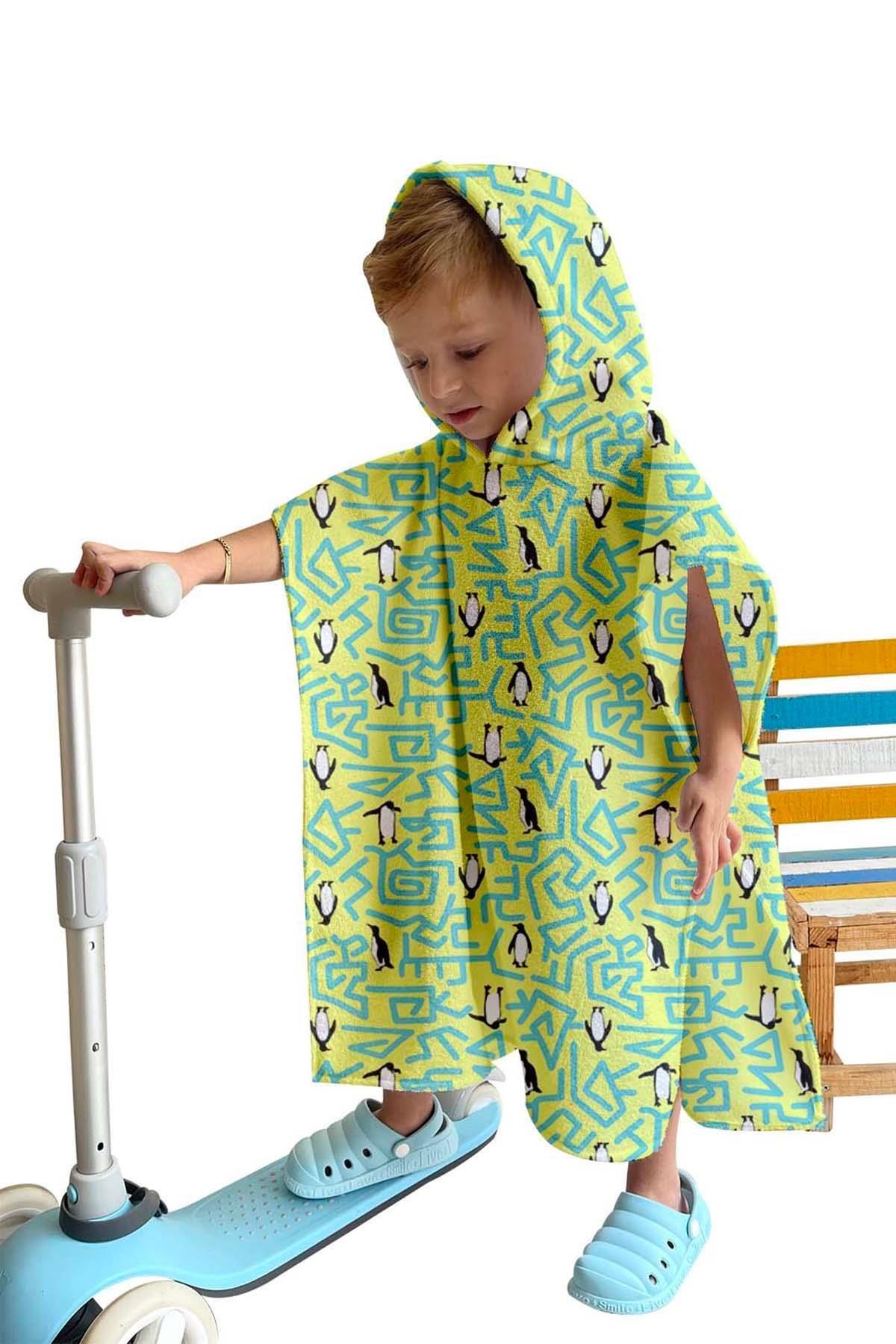 C&City Kids Beach Towel Poncho C1701