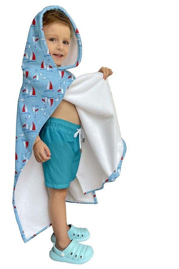 C&City Kids Beach Towel Poncho C1701