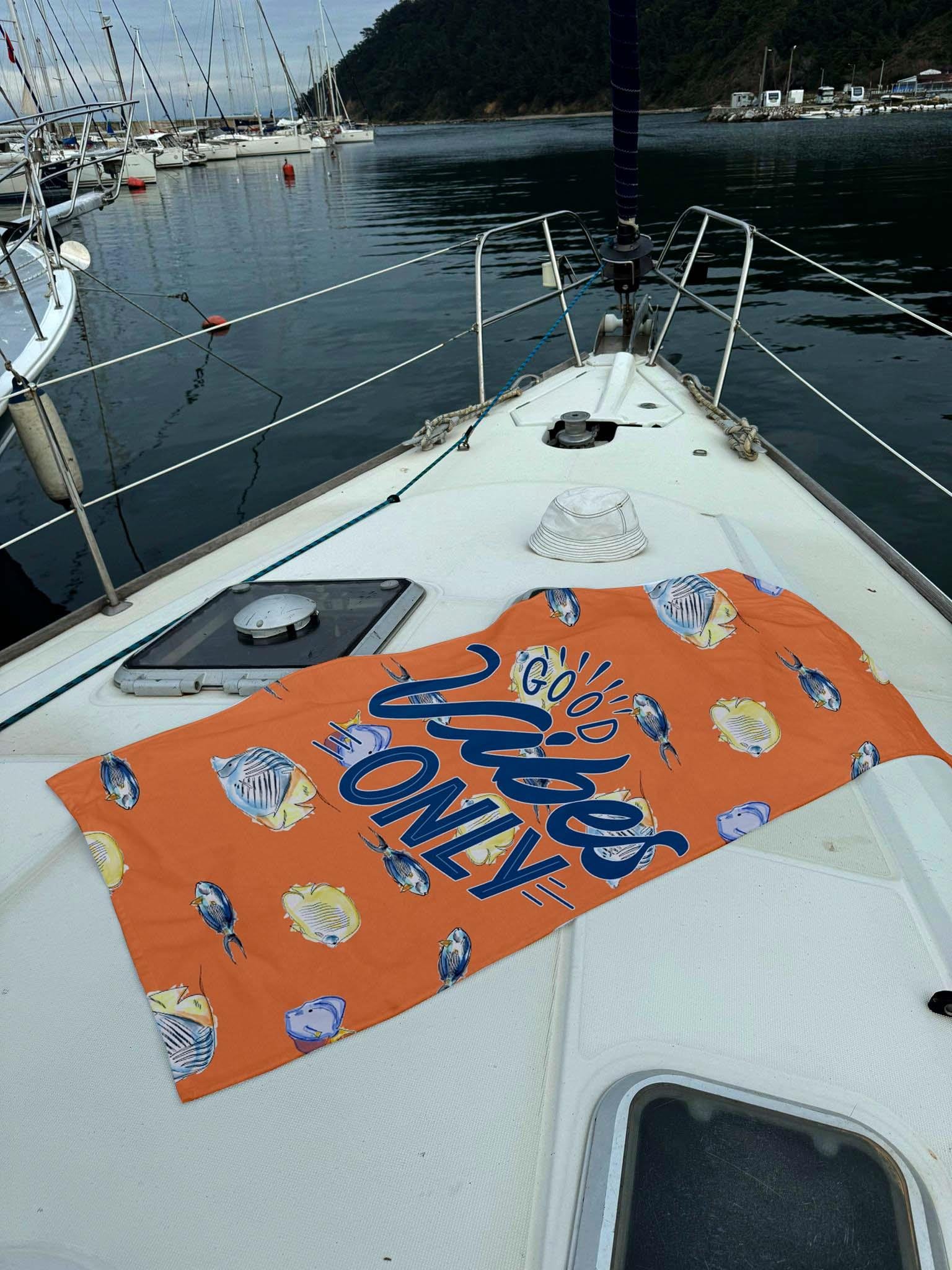 Dijital Baskılı Plaj Havlusu C12022-1 K-80