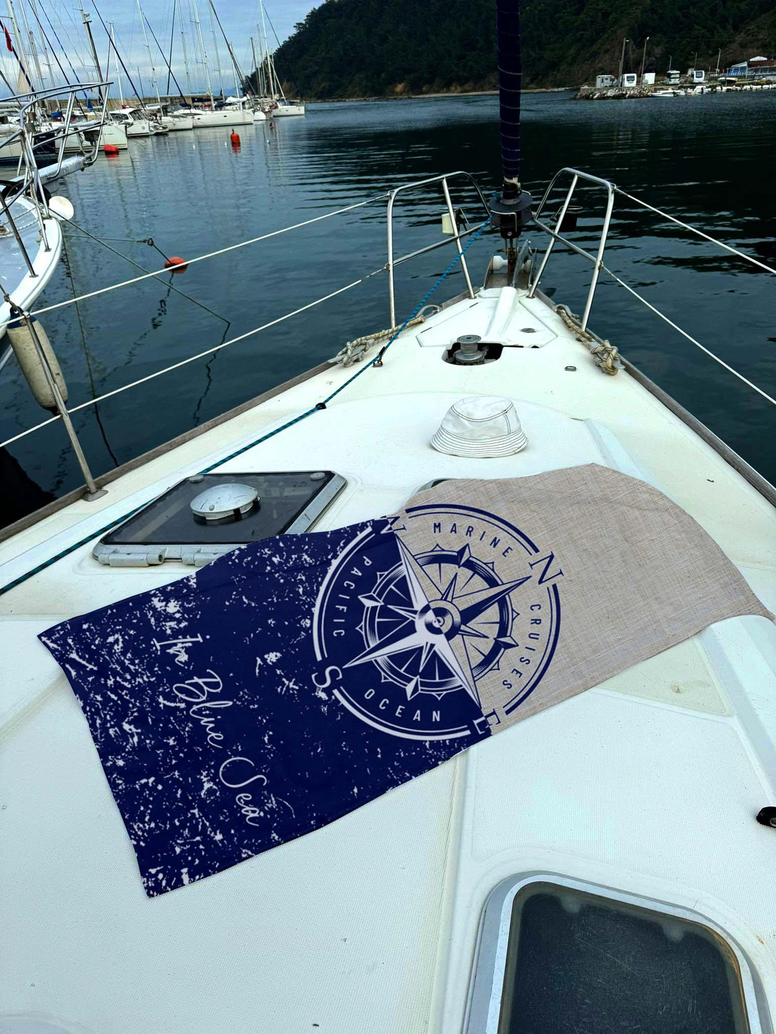 Dijital Baskılı Plaj Havlusu C12022-1 K-73