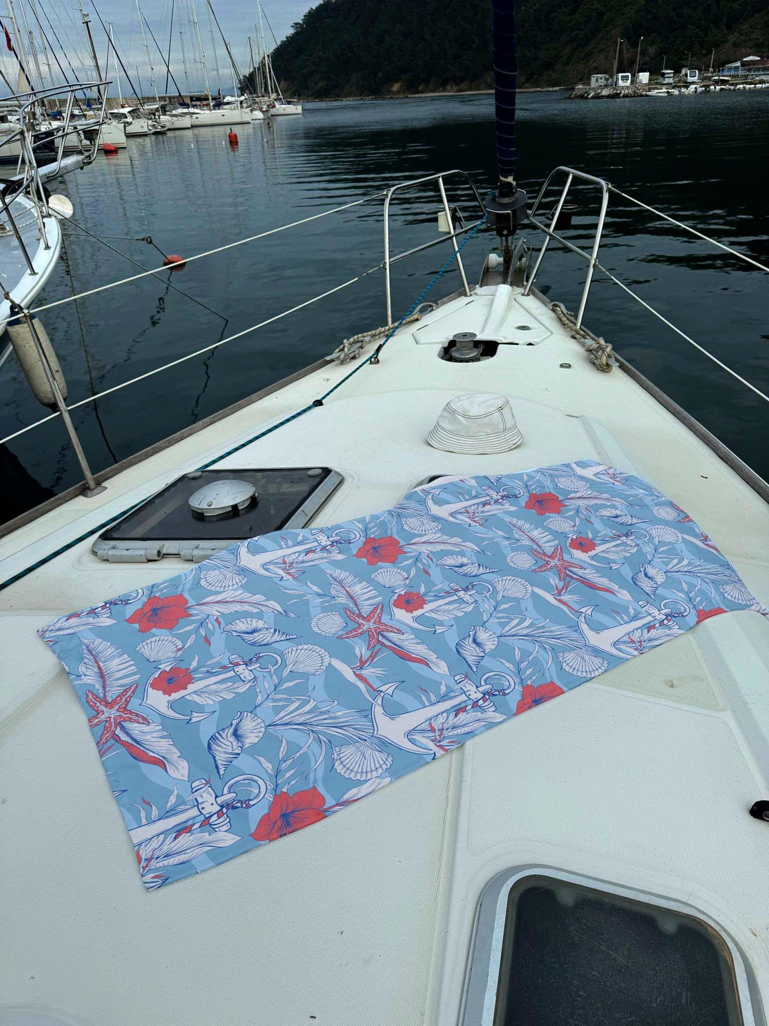 Dijital Baskılı Plaj Havlusu C12022-1 K-75