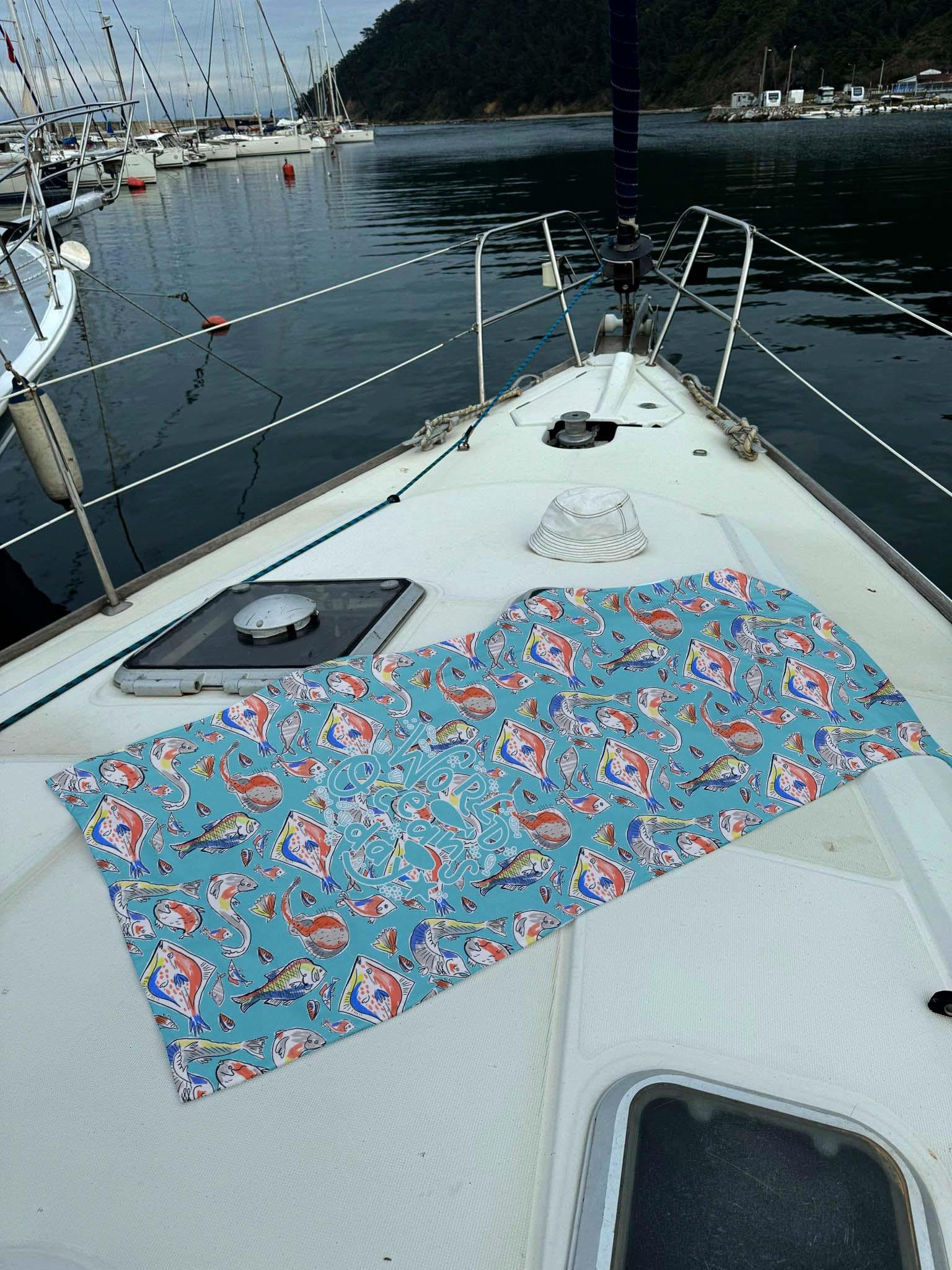 Dijital Baskılı Plaj Havlusu C12022-1 K-87