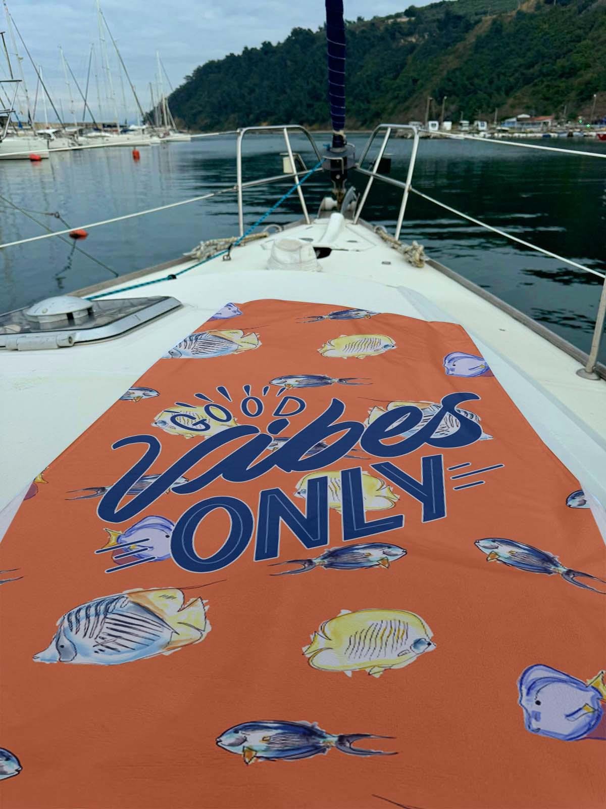 Dijital Baskılı Plaj Havlusu C12022-1 K-80