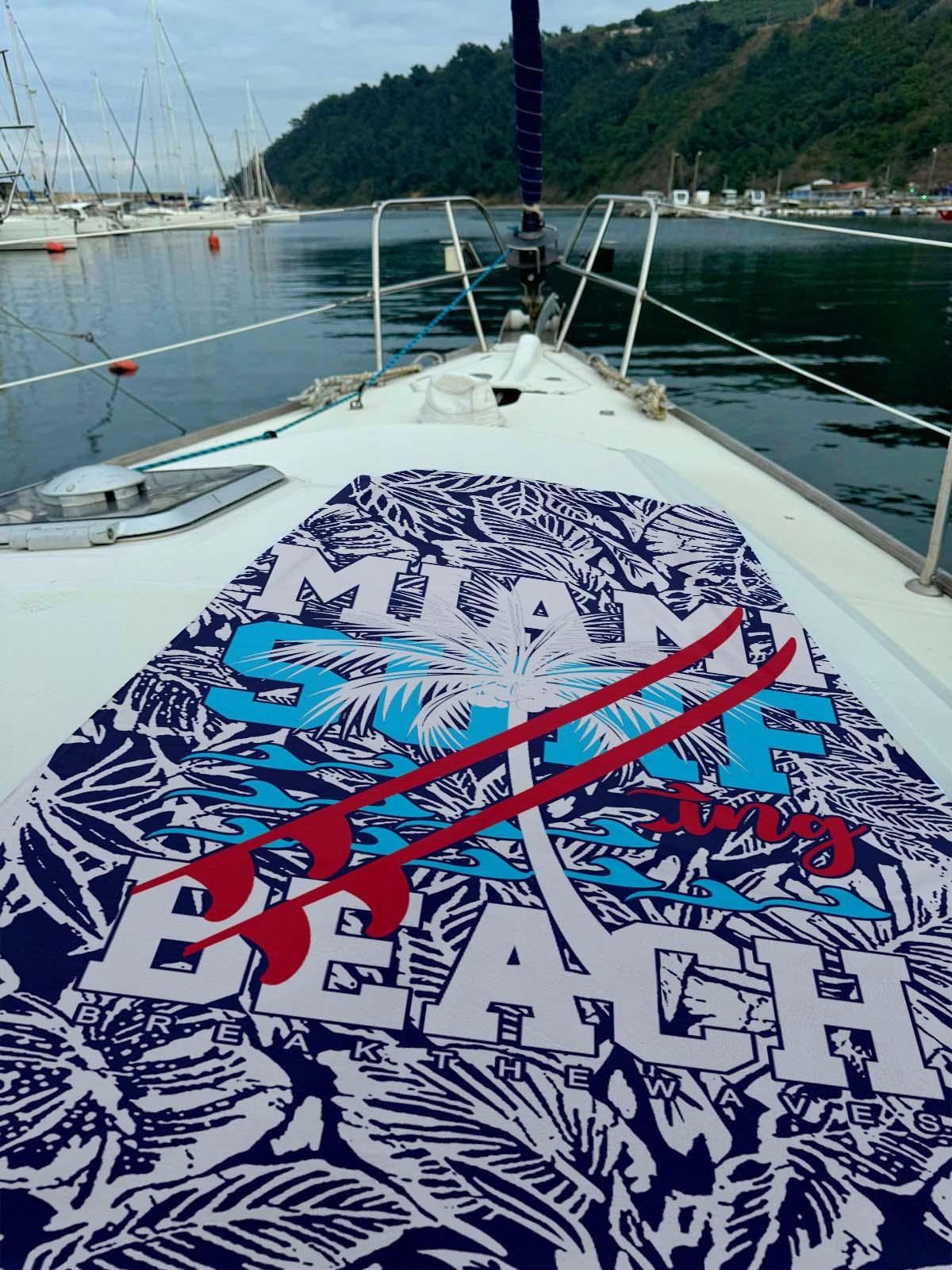 Dijital Baskılı Plaj Havlusu C12022-1 K-86