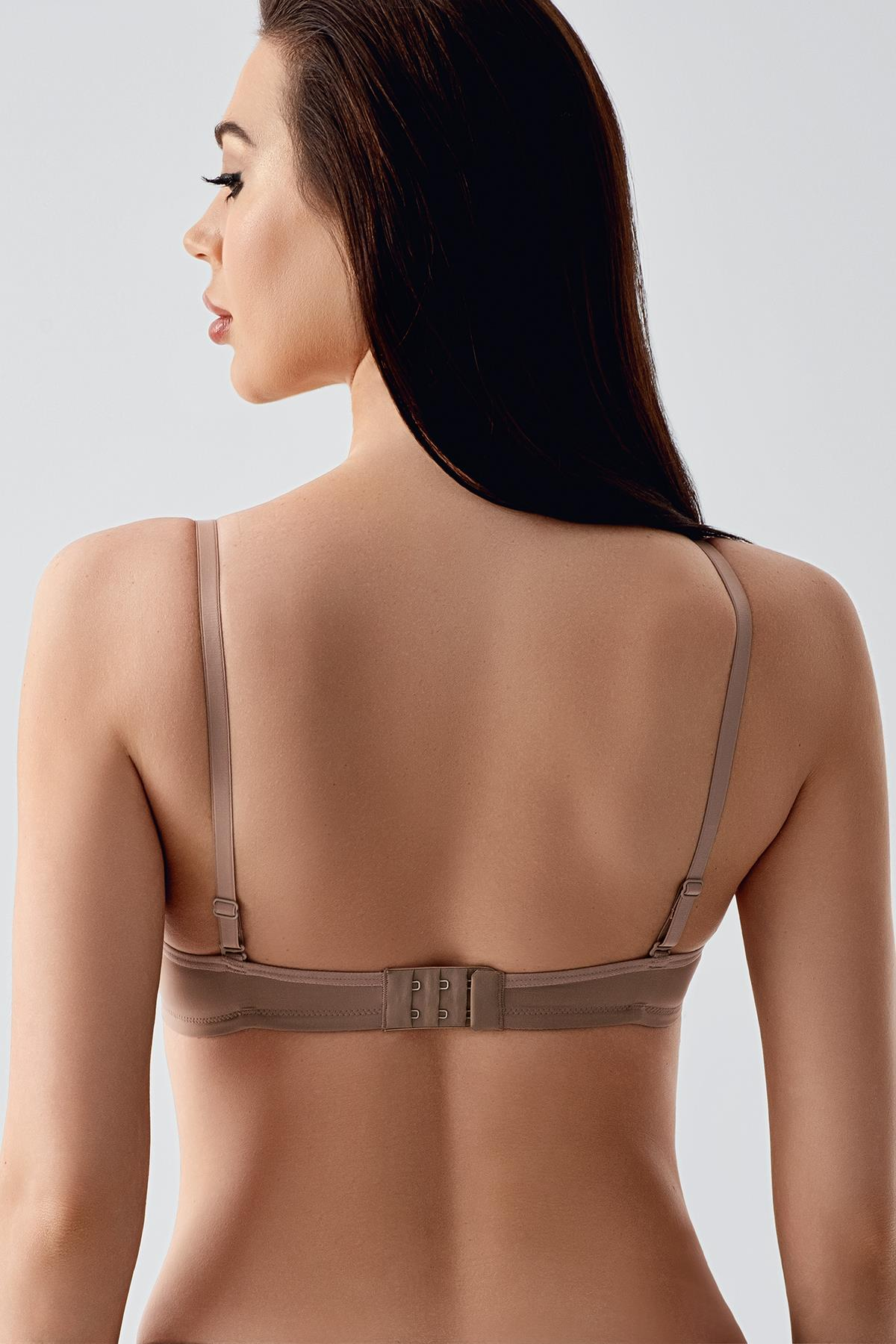 Dolgusuz Damla Sütyen C17025 Capucino