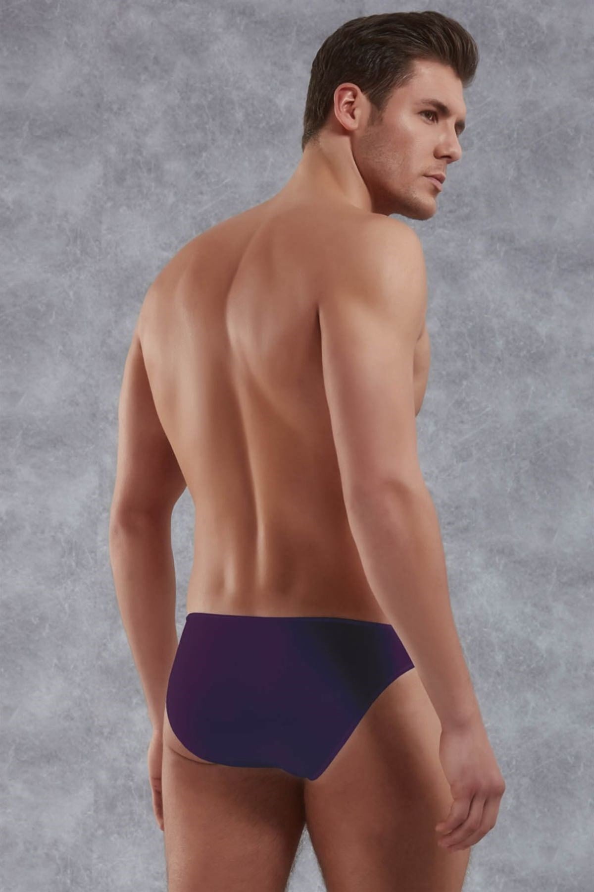 Doreanse 1281 Erkek Slip Mor