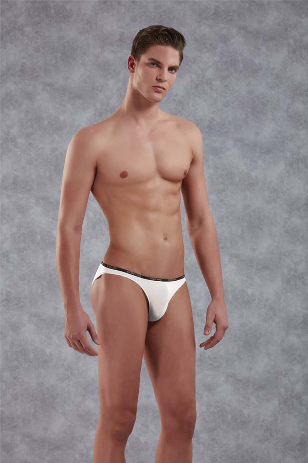 Doreanse 1395 Erkek Slip Beyaz