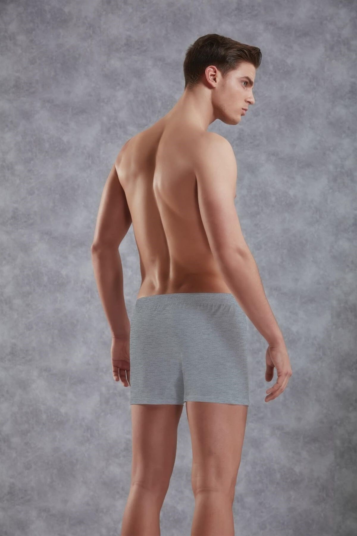 Doreanse 1511 Erkek Boxer Gri Melanj