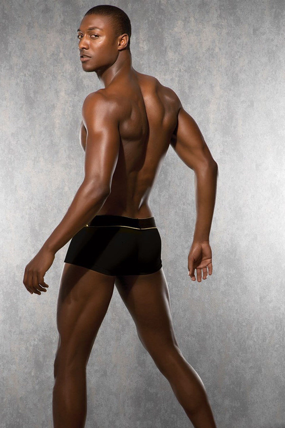 Doreanse 1725 Erkek Kısa Boxer Siyah