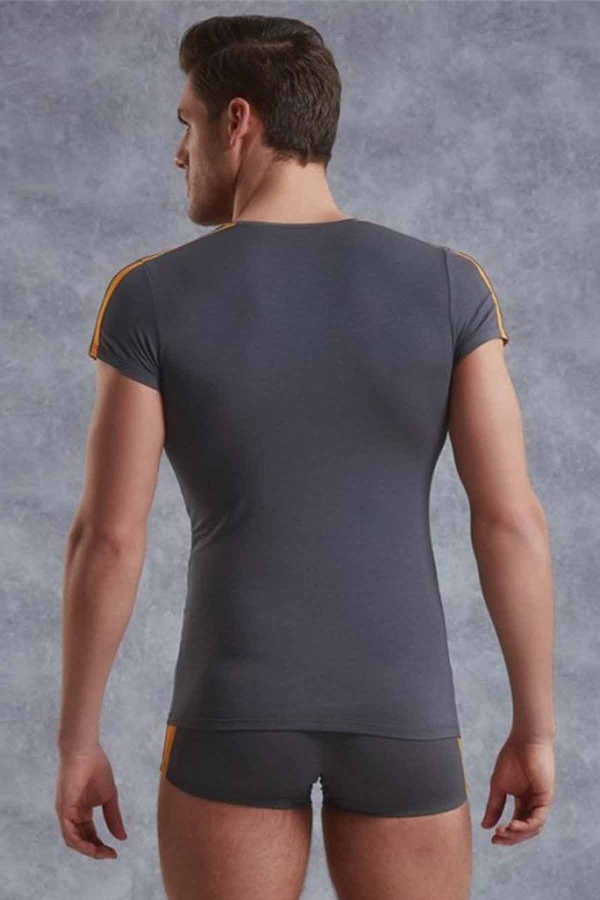 Doreanse 2544 Erkek T-Shirt Antrasit
